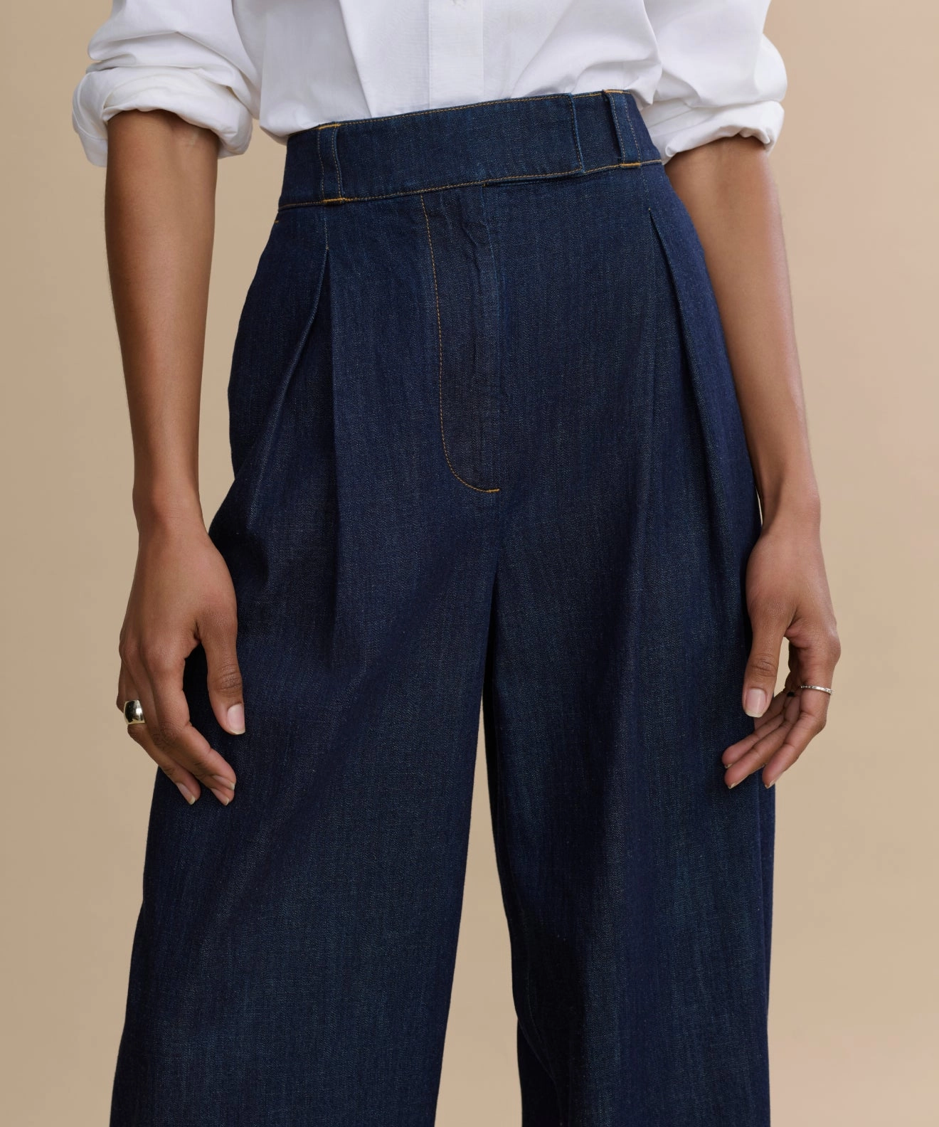 Denim Newport Trouser FrictionResistantEdging