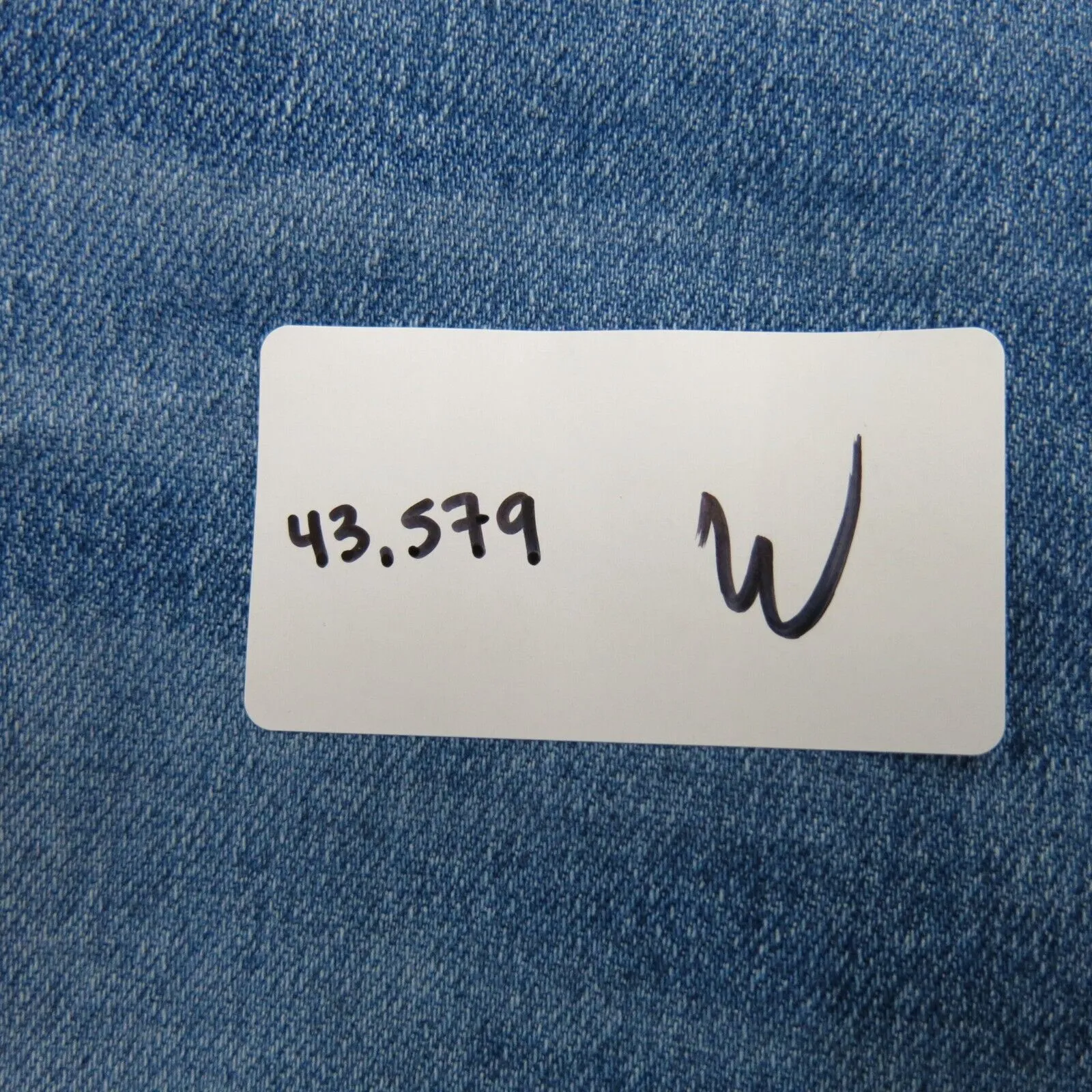 Denizen From Levi's Women Straight Jeans Denim Distressed  Mid Rise Blue SZ W27