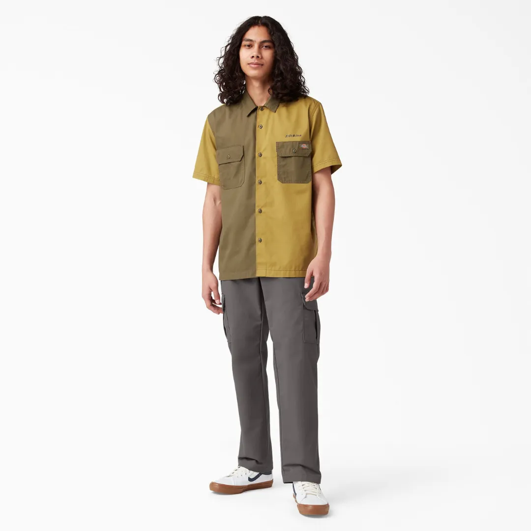 Dickies Cargo FLEX Regular Fit Straight Leg Pants (Gravel Grey)