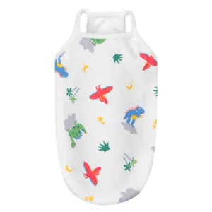 Dino World Tank Top - White