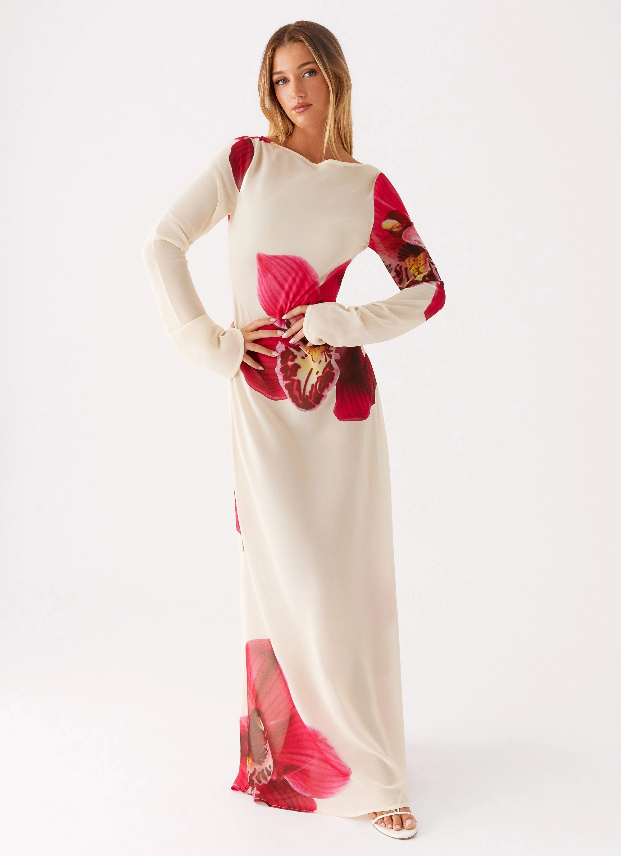 Lorde Maxi Dress - Orchid Yellow Street Mode