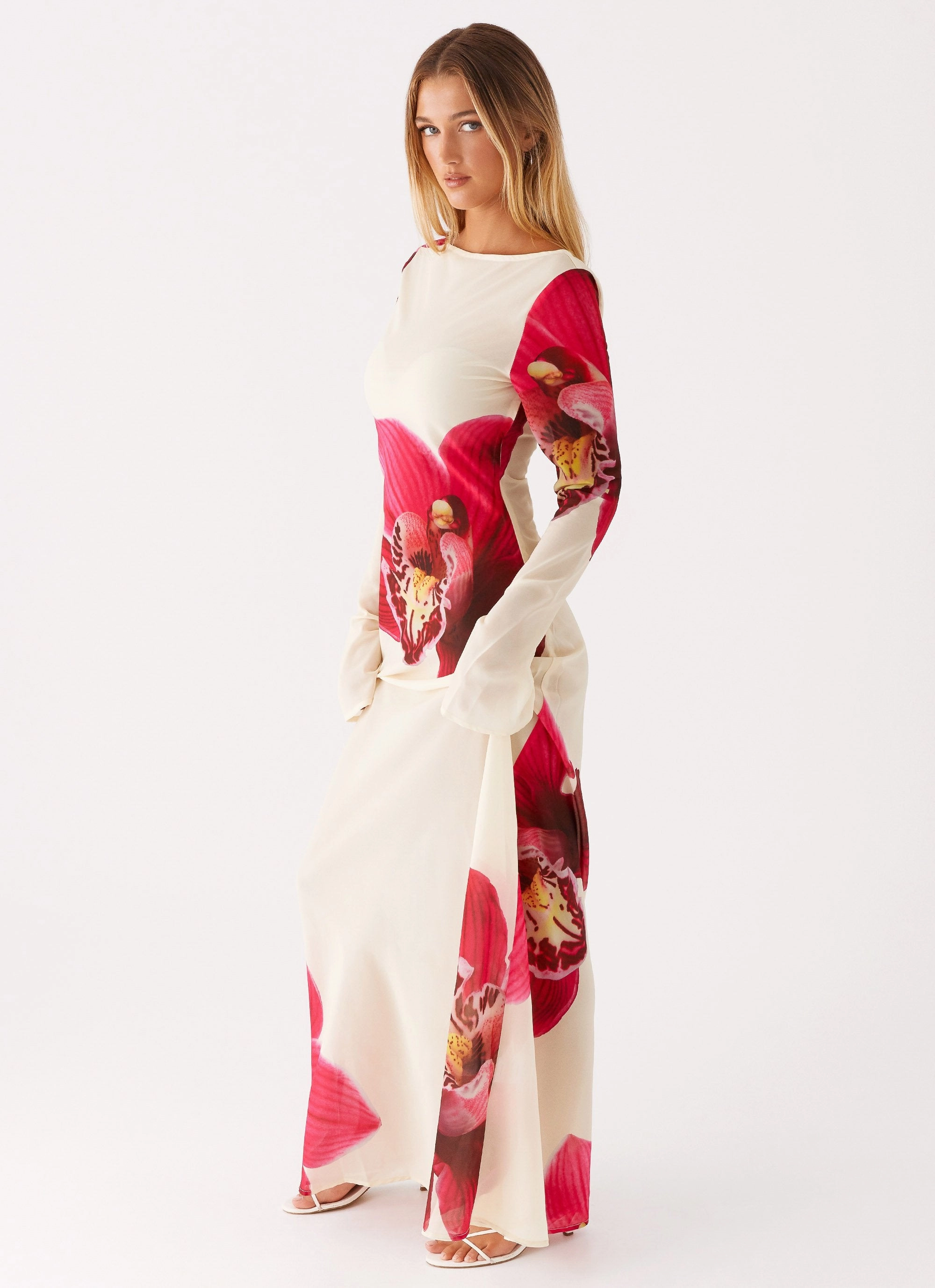 Bright Mood Lorde Maxi Dress - Orchid Yellow