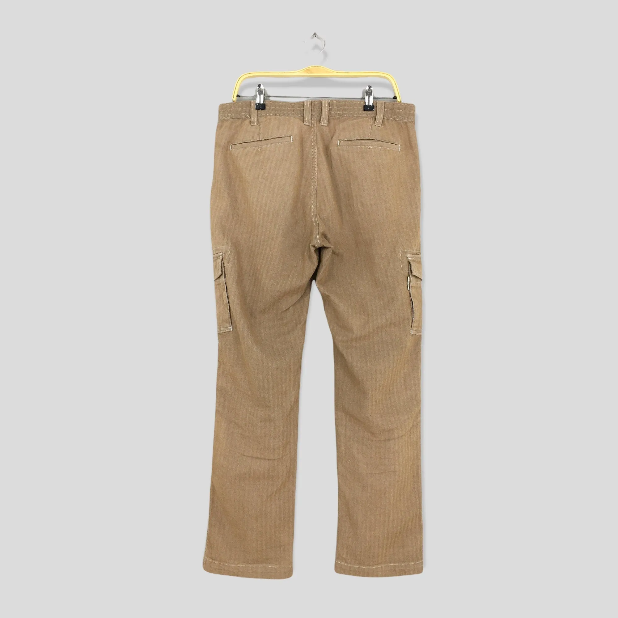 Dogman Japanese Herringbone Cargo Pants Size 34x30