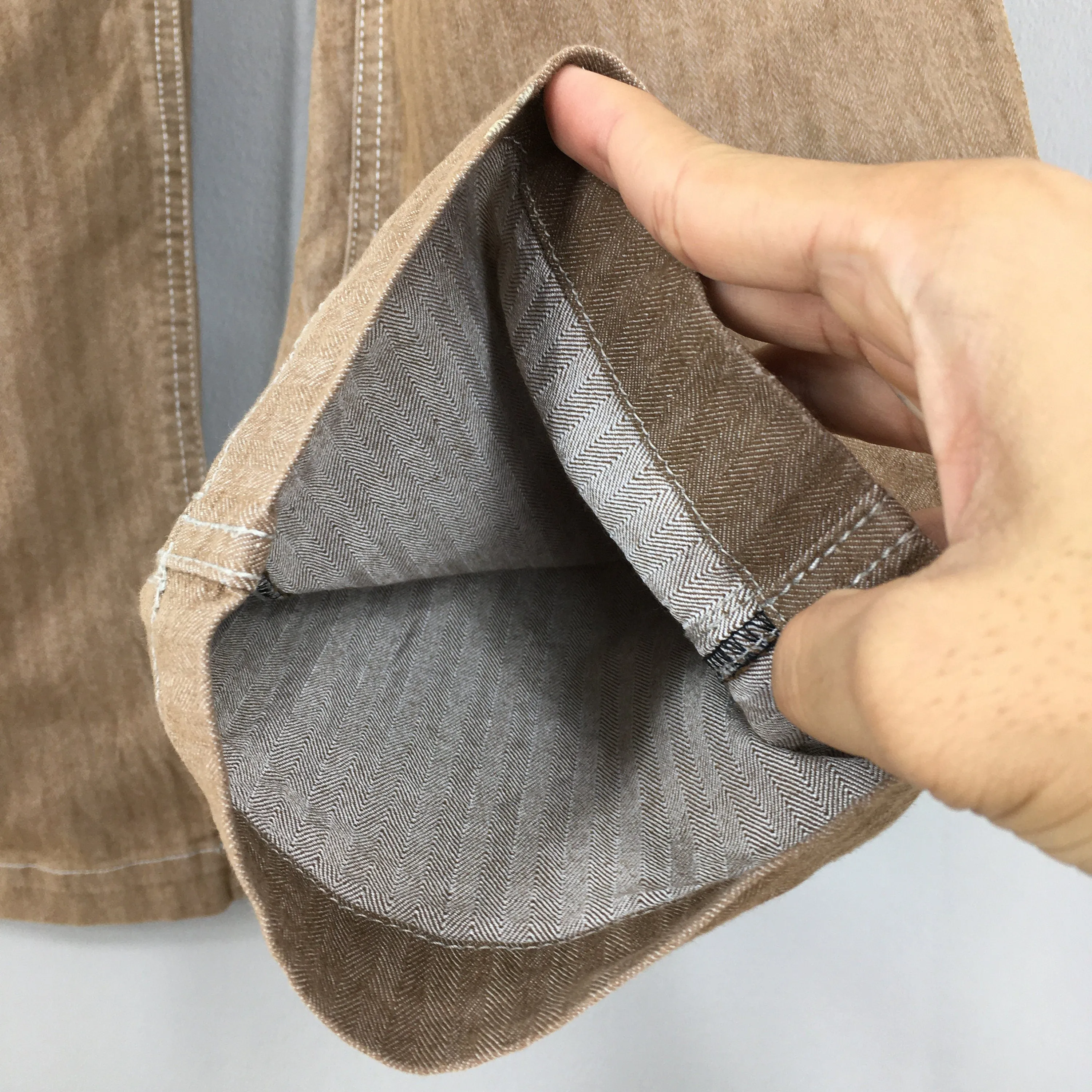 Dogman Japanese Herringbone Cargo Pants Size 34x30