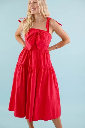 Comfortable Fashion Interchangeable-Detail Dolled Up Midi Dress