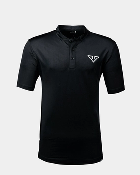 TaglessCollar Fade Resistant Coating HyFlyers Black Blade Polo