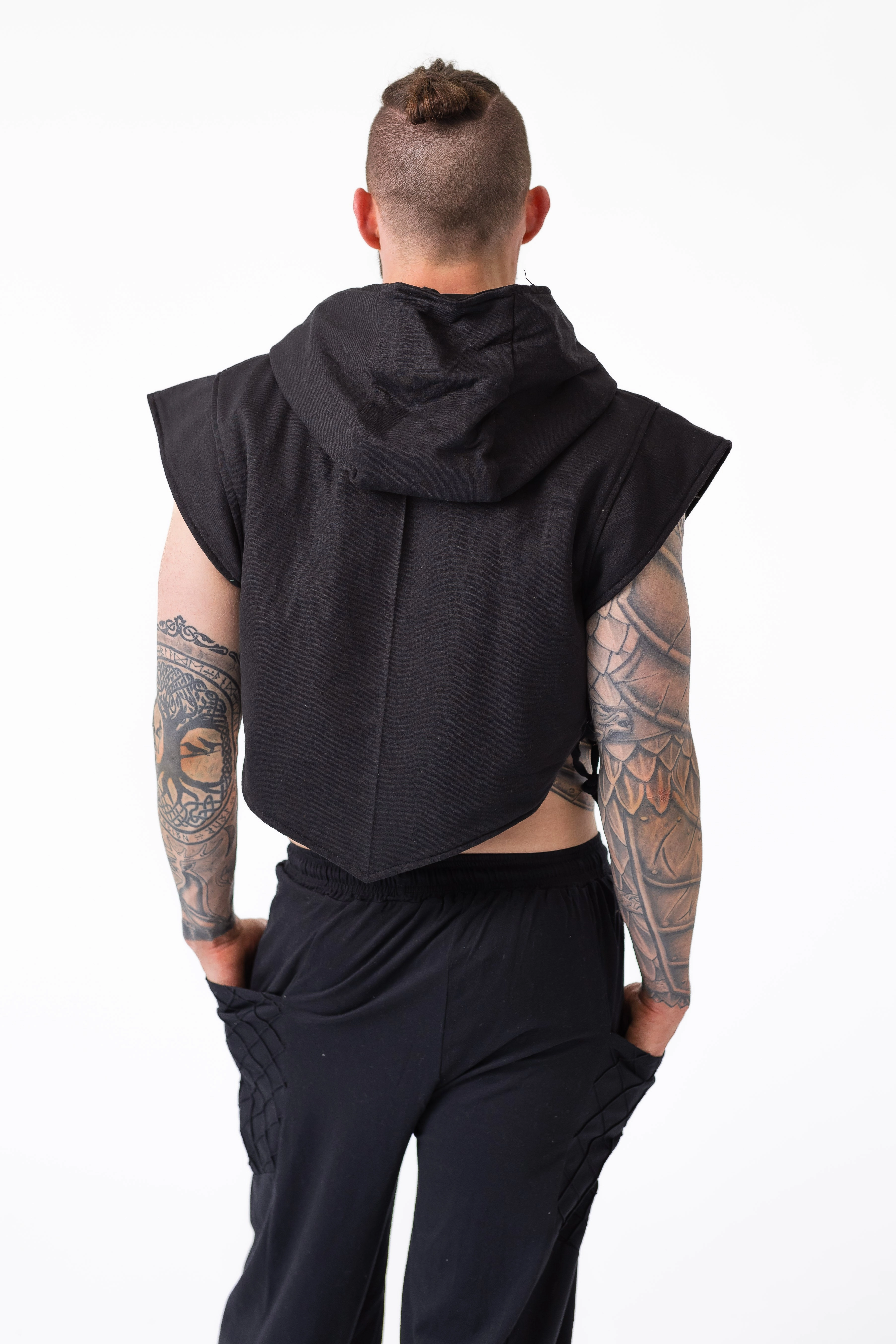 Dagger Hood Quick Access Slit