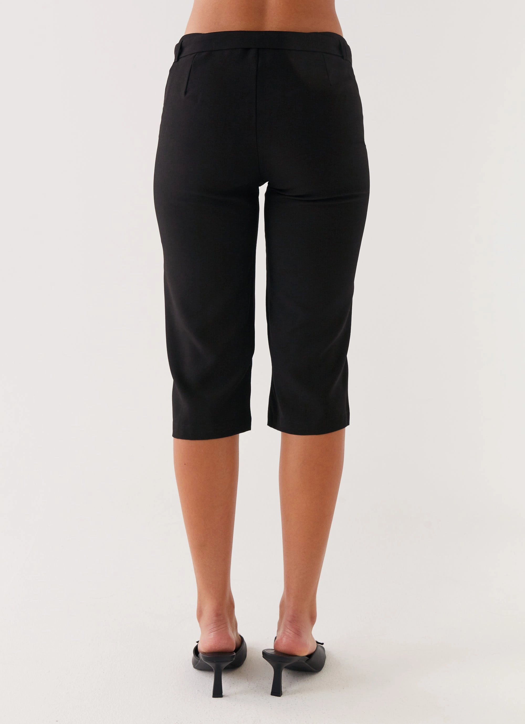 Banks Capri Pants - Black Cool Comfort Easy Motion