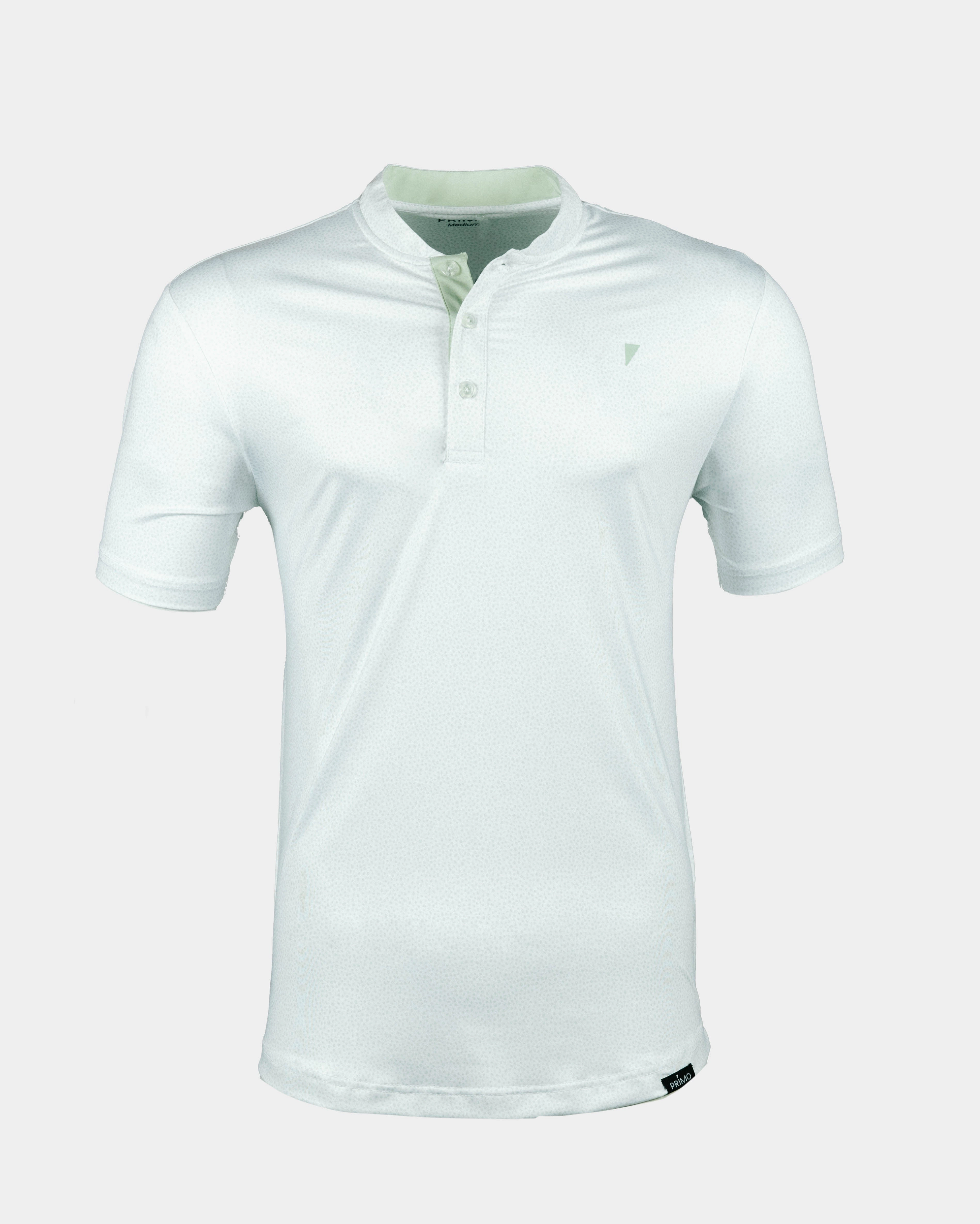Mint Pebble Blade Collar Polo NonIrritating Stitching Simple Pullover