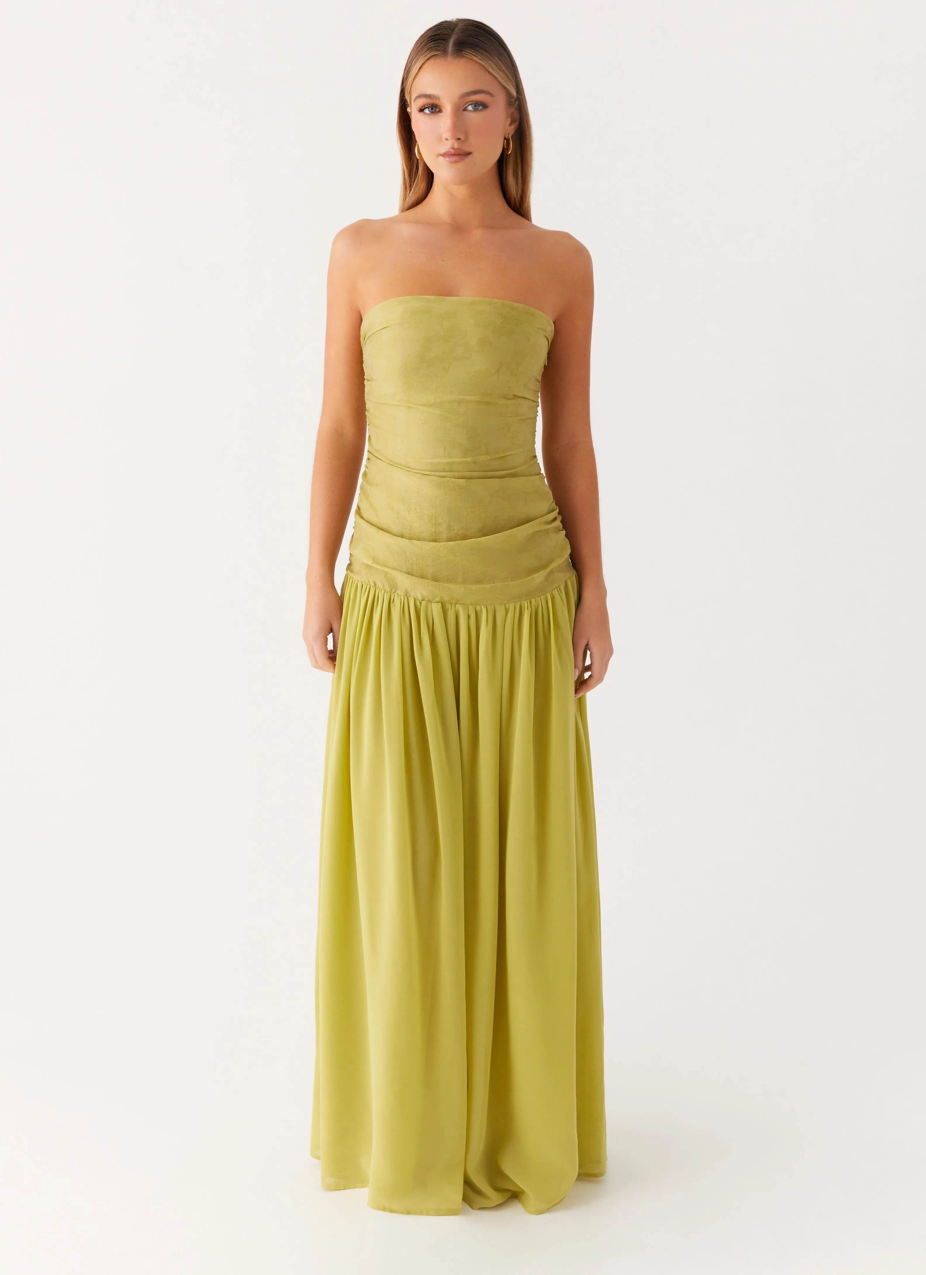 Dreamer Maxi Dress - Lime Zest Body Confidence Tailored Mood