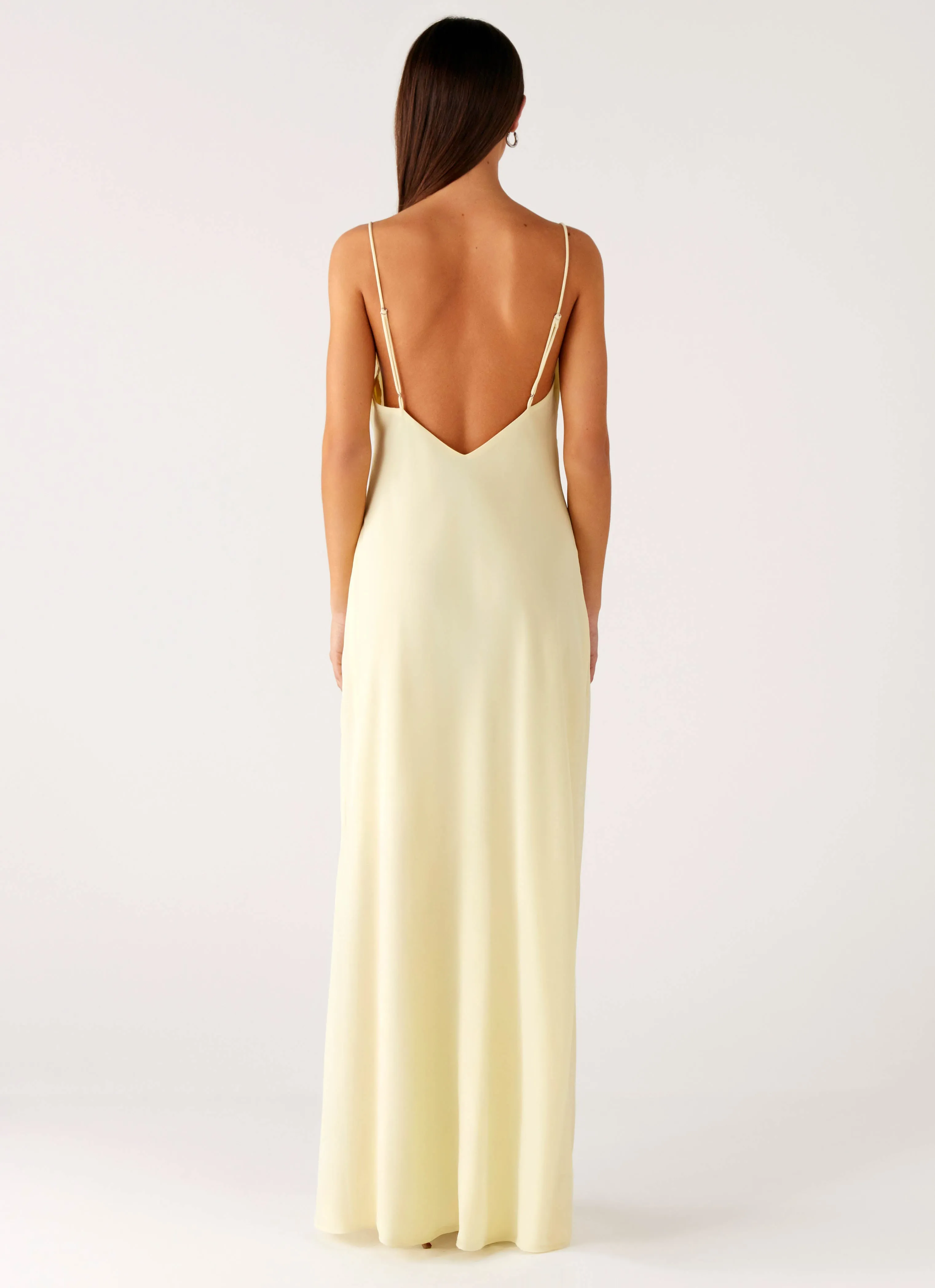 Oliana Maxi Dress - Yellow Bold colors
