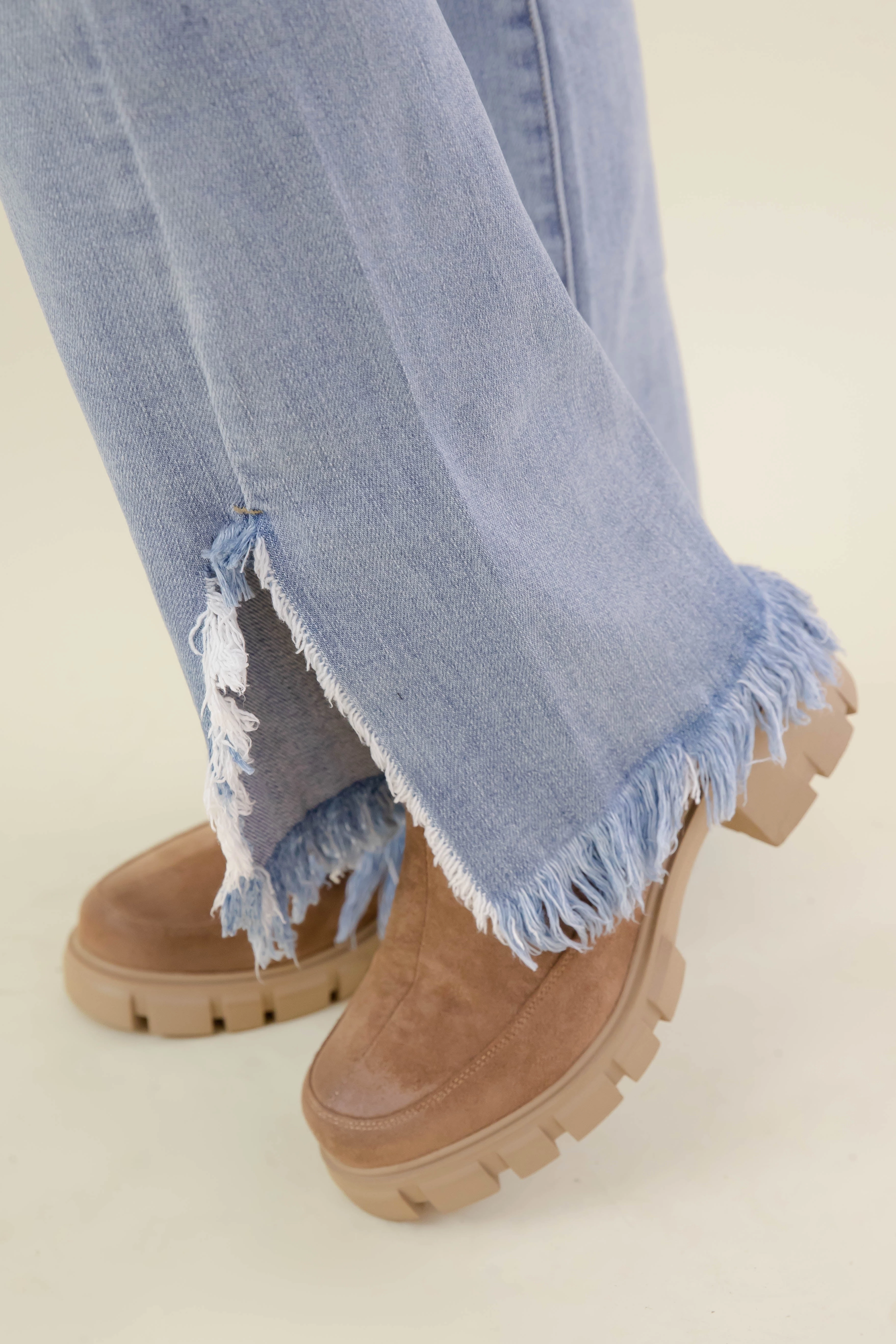 The It Girl Bootcut Denim Seamless Comfort AntiPillingFabric