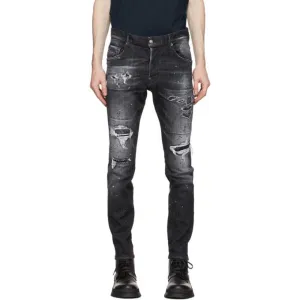 Dsquared2 Black Ripped Skater Jeans