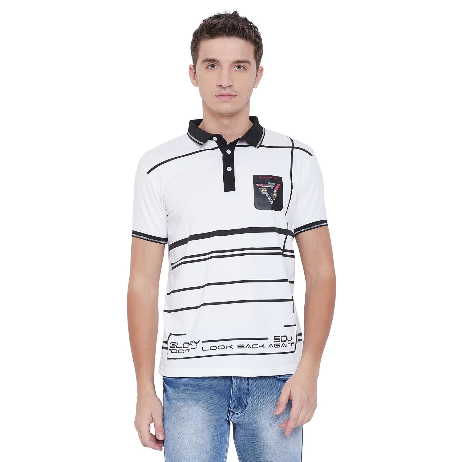 Duke Men Stardust Halfsleeve T-Shirt (LF4456)