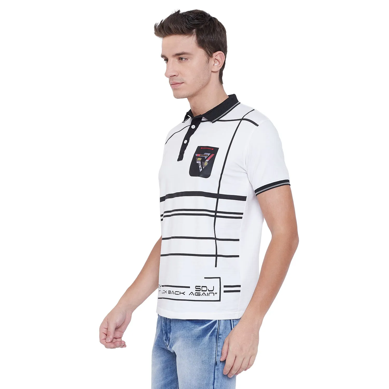 Duke Men Stardust Halfsleeve T-Shirt (LF4456)