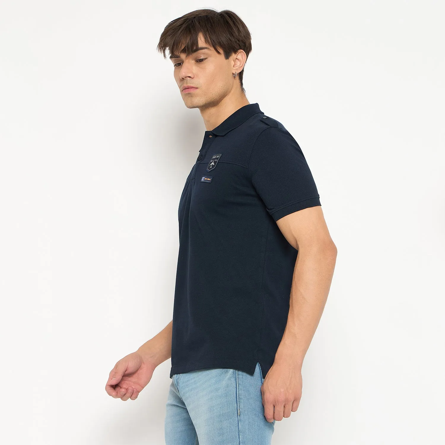 Duke Stardust Men Half Sleeve Cotton T-shirt (LF7294)