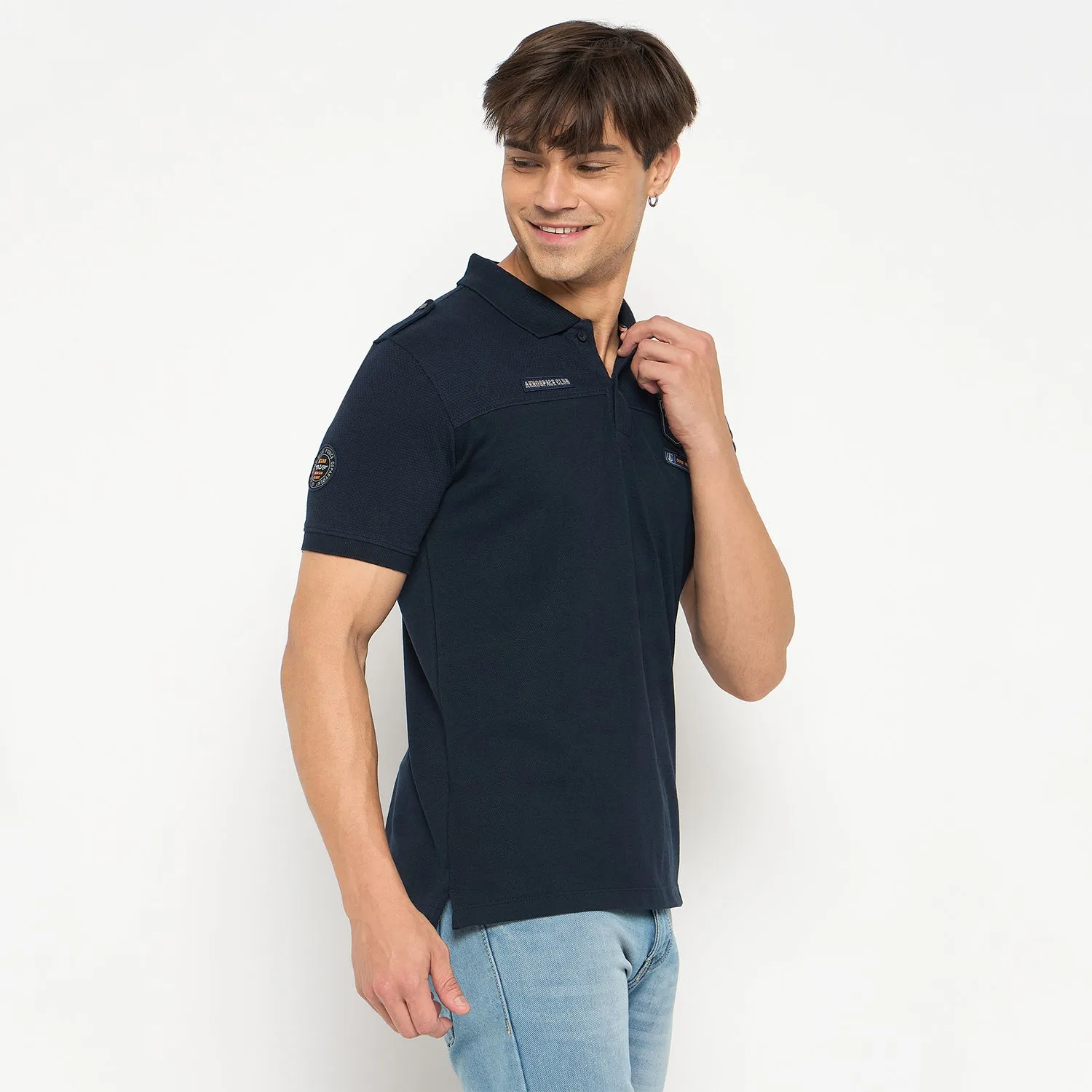 Duke Stardust Men Half Sleeve Cotton T-shirt (LF7294)