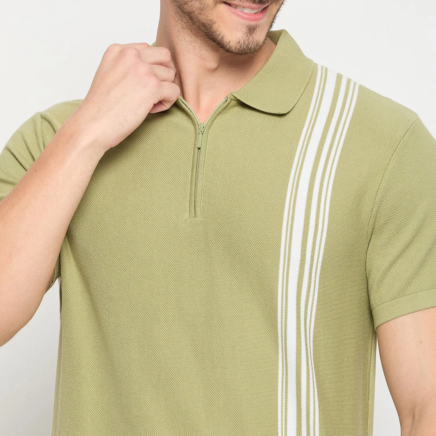 Duke Stardust Men Half Sleeve Cotton T-shirt (LF7326)