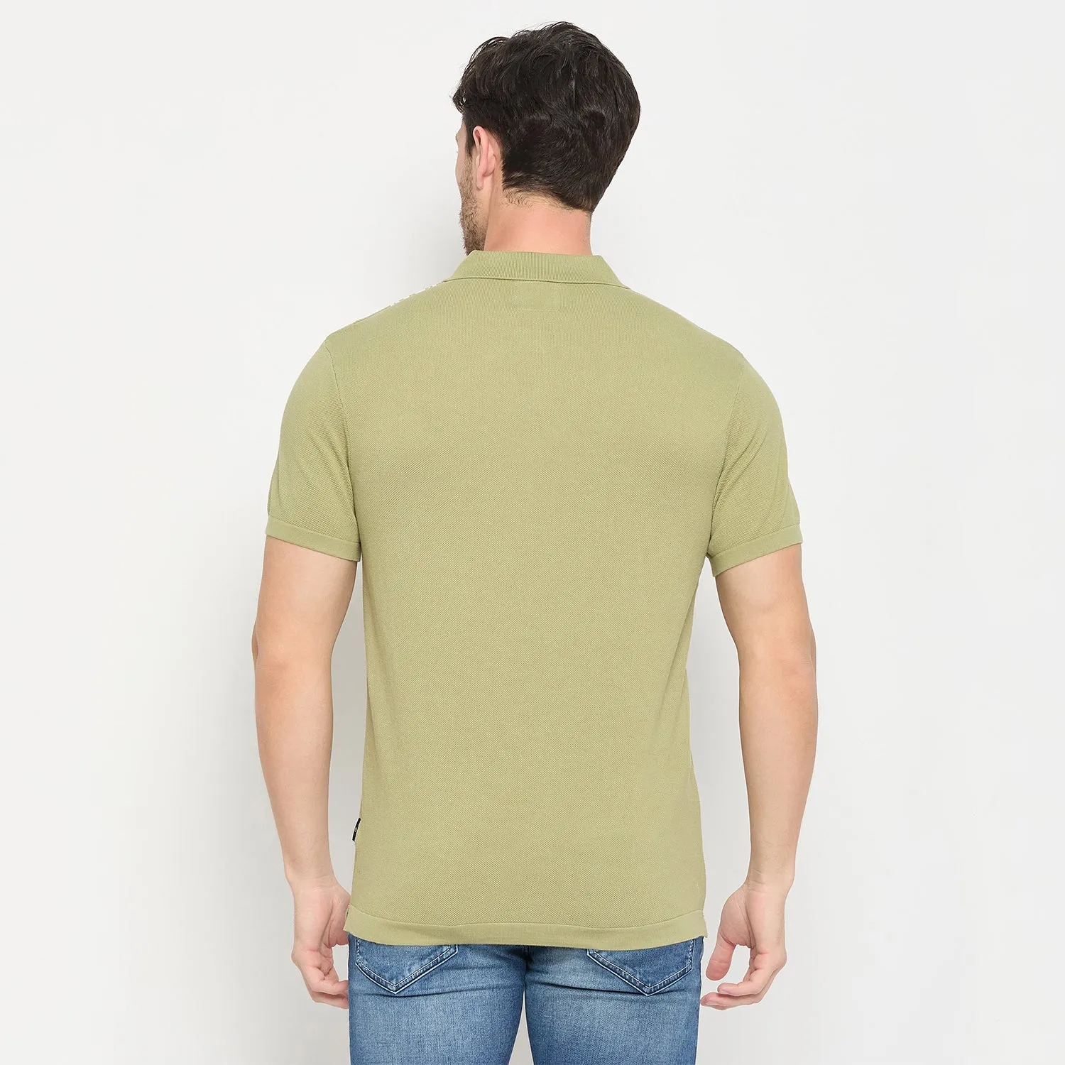 Duke Stardust Men Half Sleeve Cotton T-shirt (LF7326)