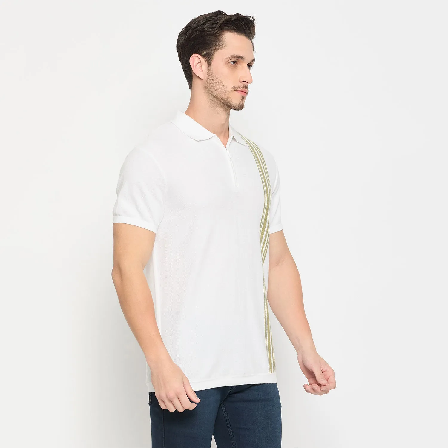 Duke Stardust Men Half Sleeve Cotton T-shirt (LF7326)