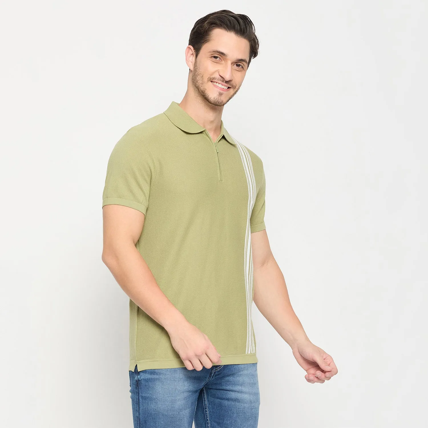 Duke Stardust Men Half Sleeve Cotton T-shirt (LF7326)