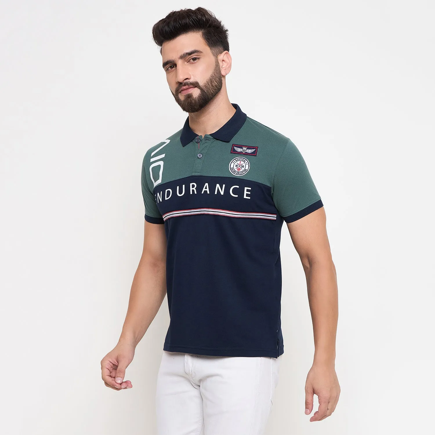 Duke Stardust Men Half Sleeve Cotton Tshirt (LF7122)