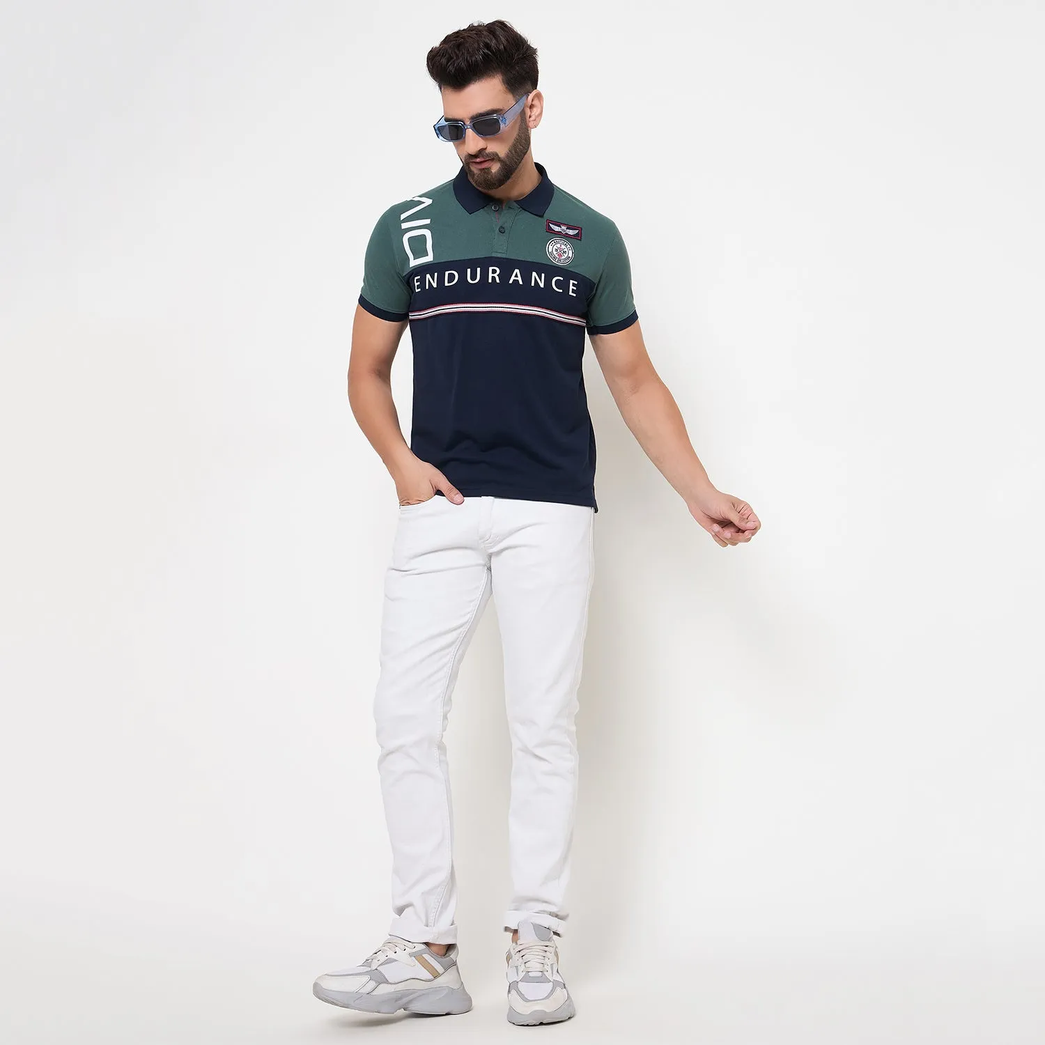 Duke Stardust Men Half Sleeve Cotton Tshirt (LF7122)