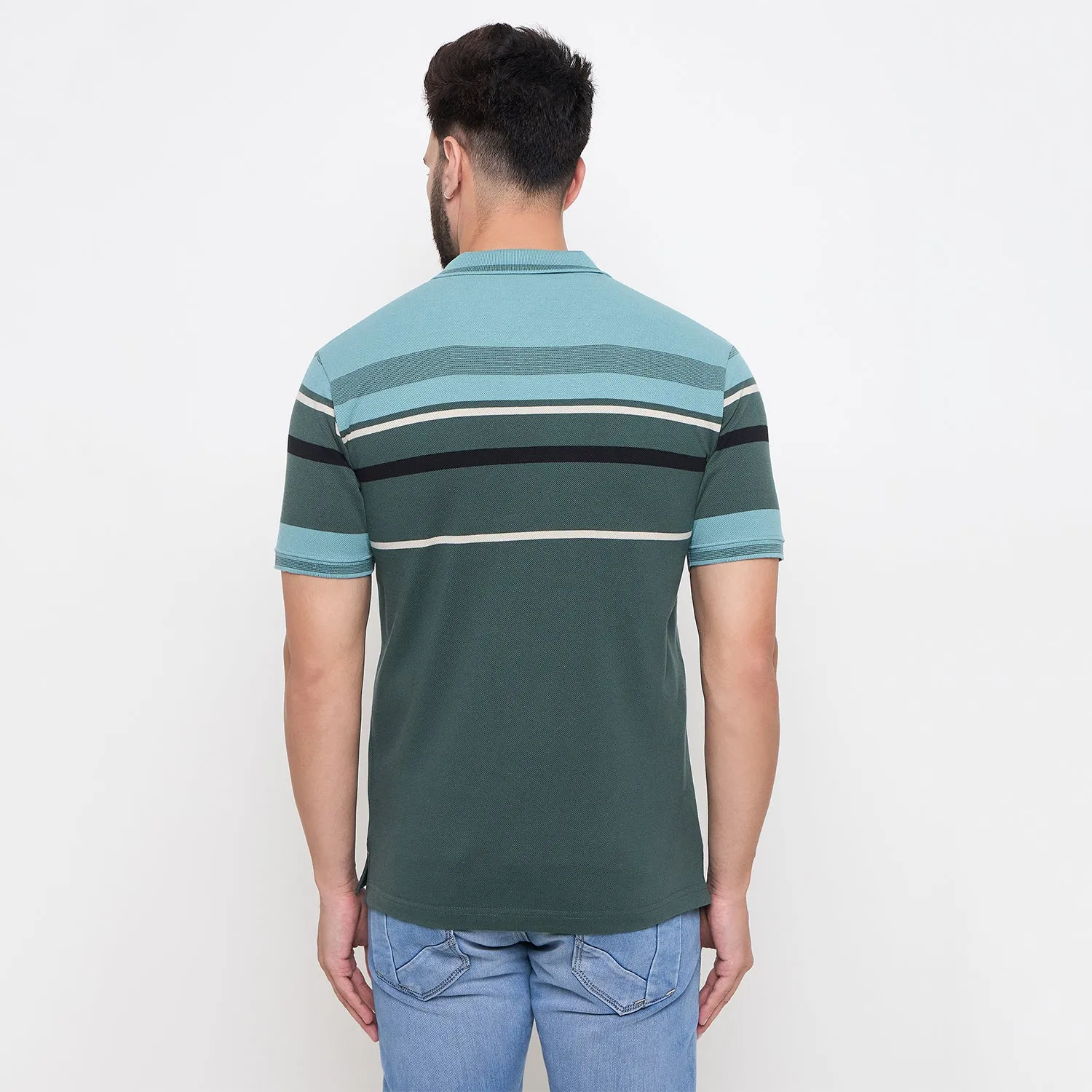 Duke Stardust Men Half Sleeve Cotton Tshirt (LF7204)