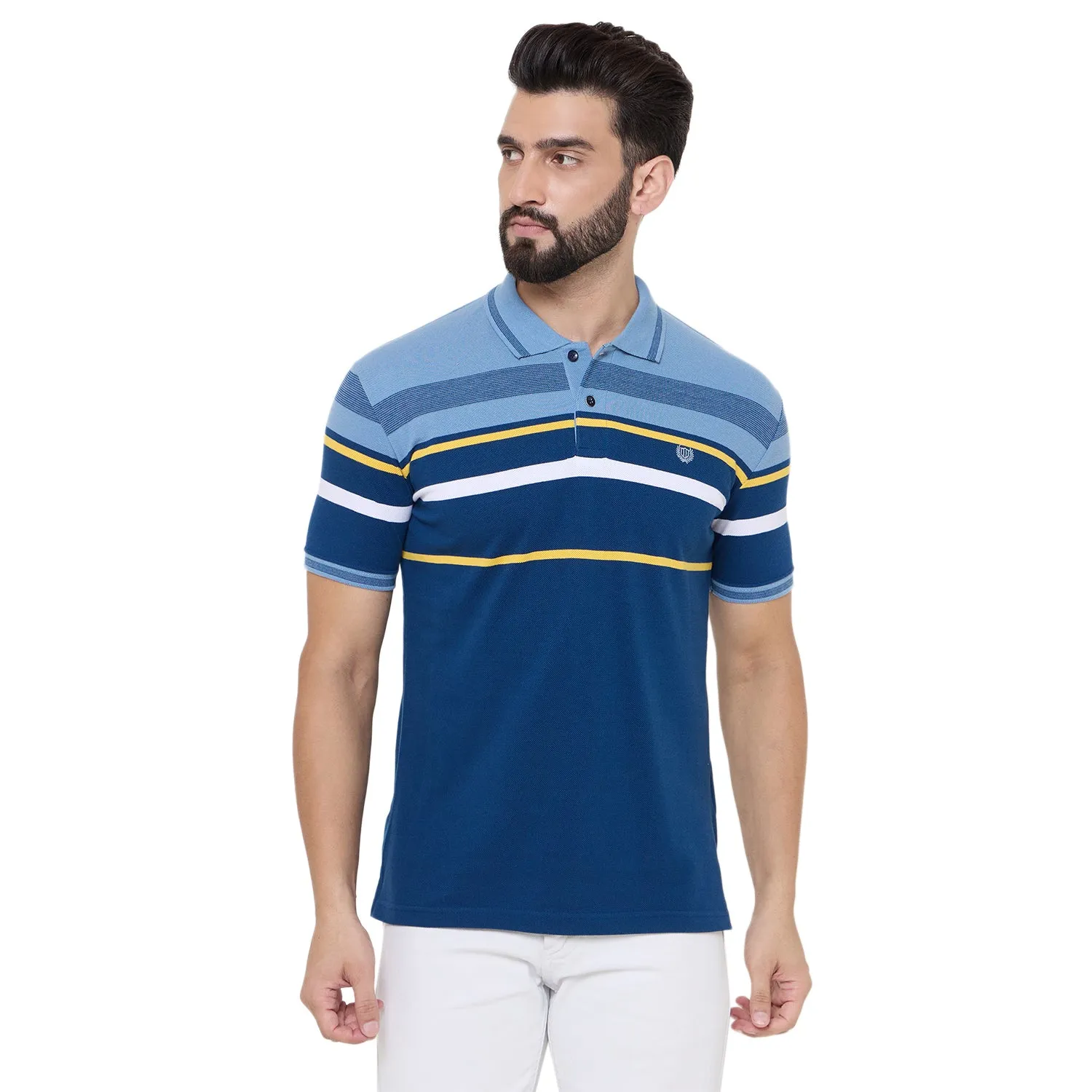 Duke Stardust Men Half Sleeve Cotton Tshirt (LF7204)
