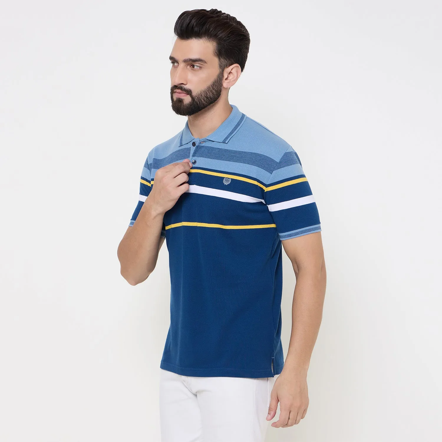 Duke Stardust Men Half Sleeve Cotton Tshirt (LF7204)