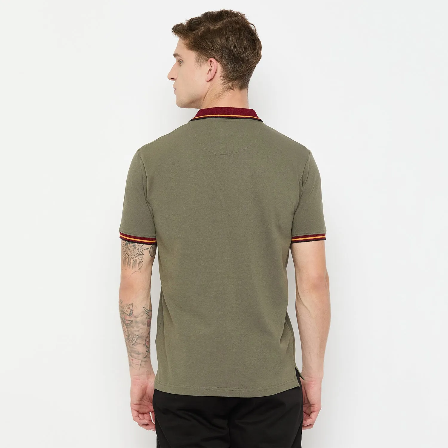Duke Stardust Men Half Sleeve Cotton Tshirt (LF7238)