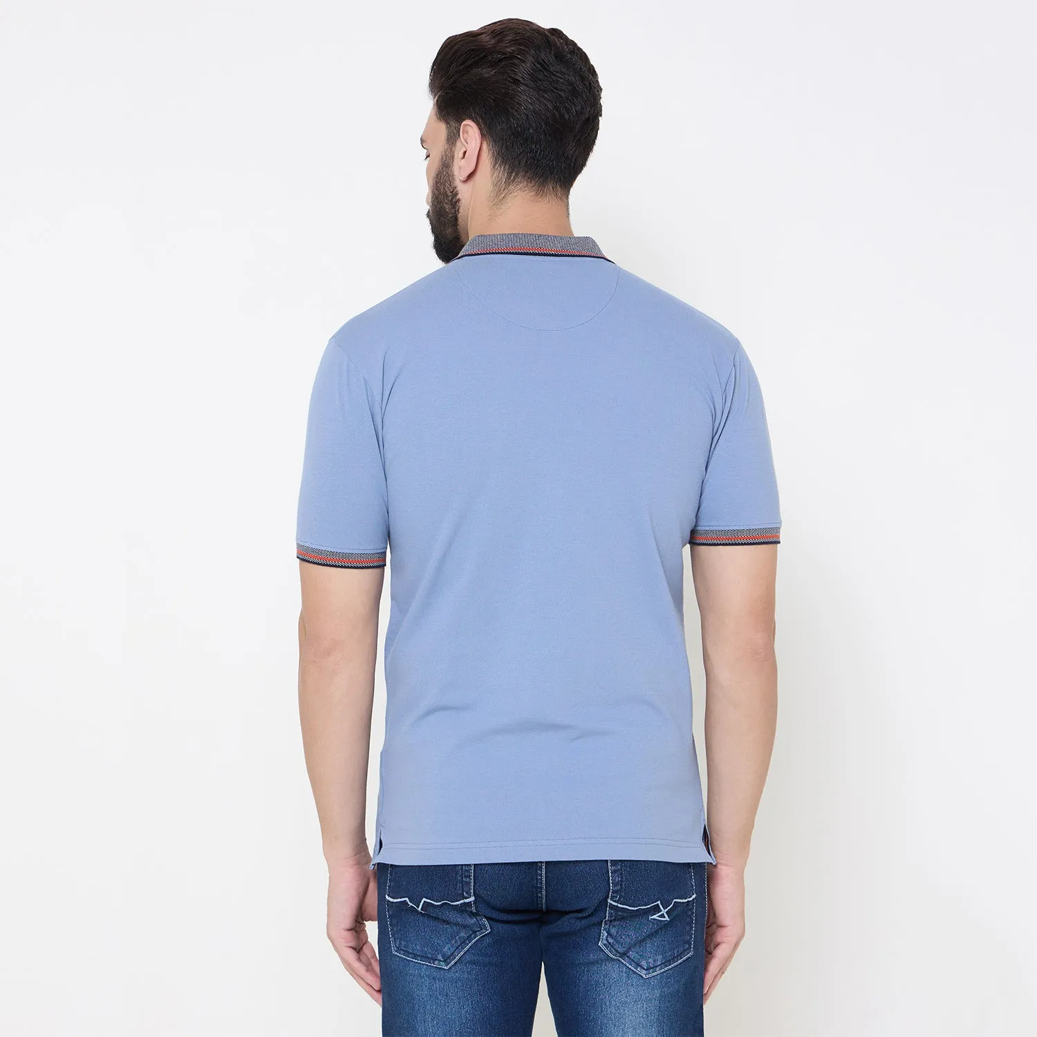 Duke Stardust Men Half Sleeve Cotton Tshirt (LF7238)