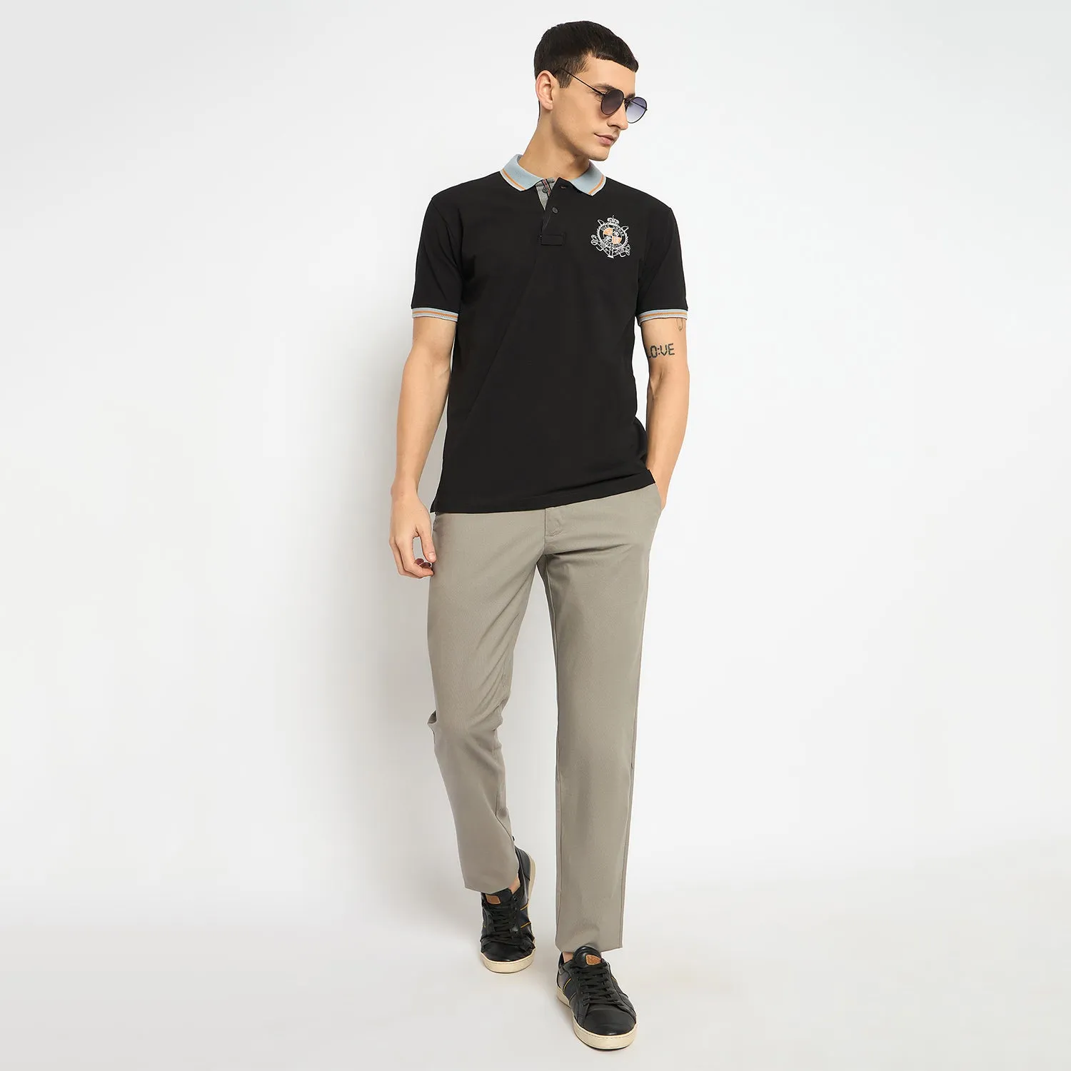 Duke Stardust Men Half Sleeve Cotton Tshirt (LF7238)