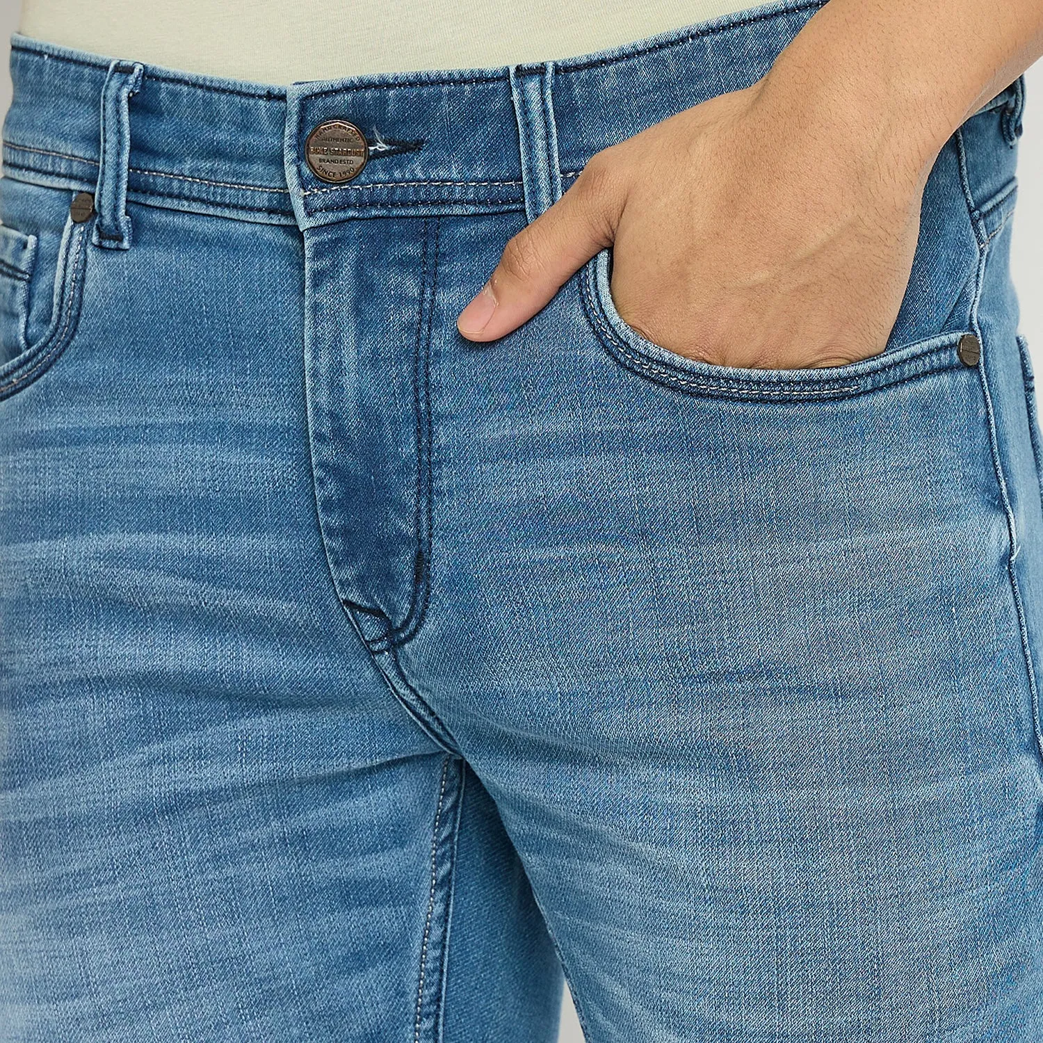 Duke Stardust Men Slim Fit Stretchable Jeans (SDD5499)
