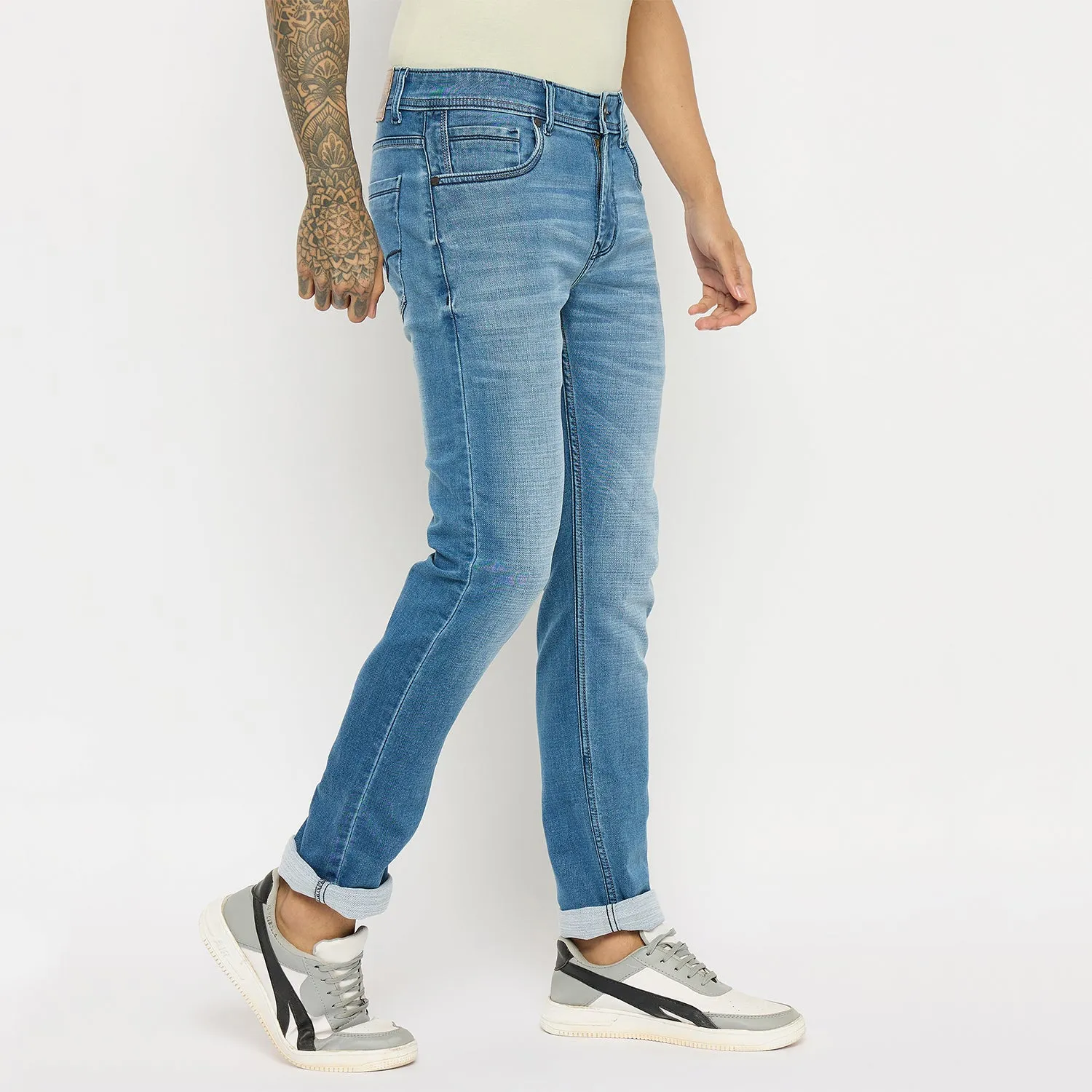 Duke Stardust Men Slim Fit Stretchable Jeans (SDD5499)