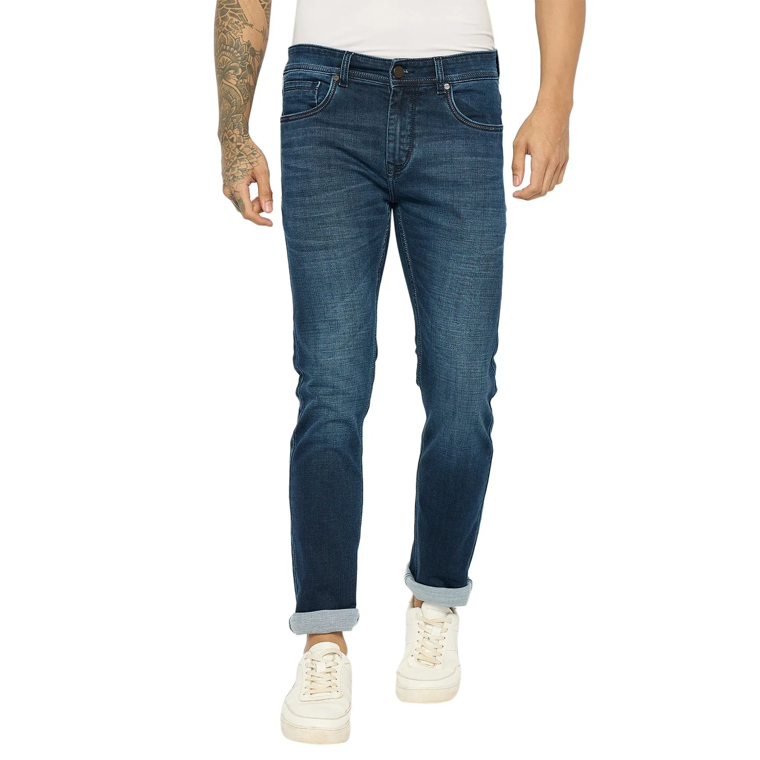 Duke Stardust Men Slim Fit Stretchable Jeans (SDD5499)