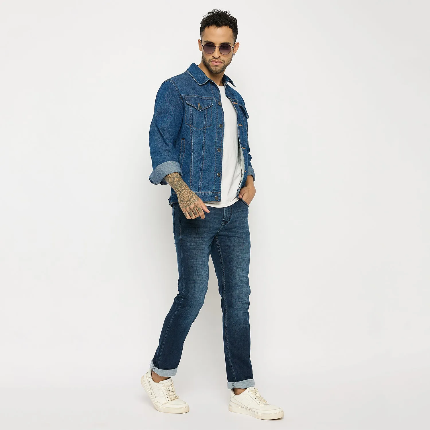 Duke Stardust Men Slim Fit Stretchable Jeans (SDD5499)