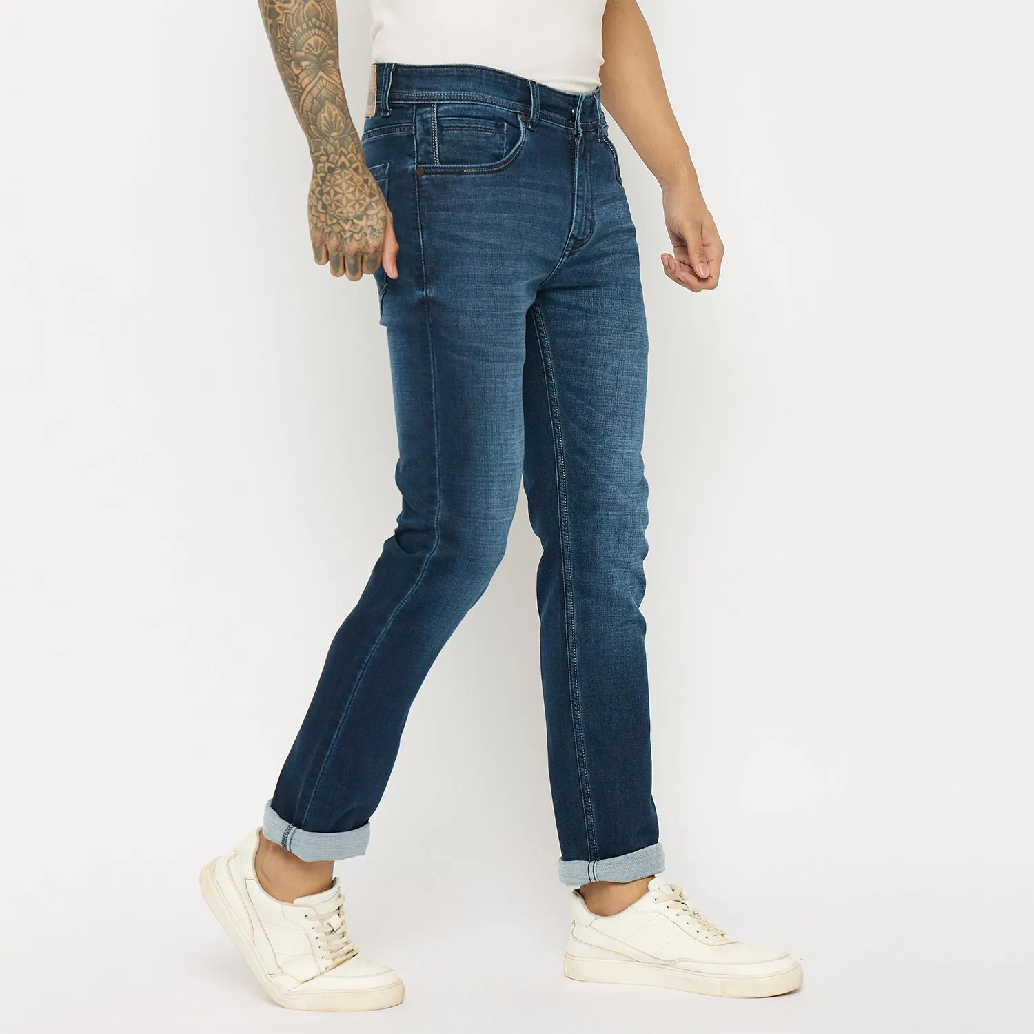 Duke Stardust Men Slim Fit Stretchable Jeans (SDD5499)