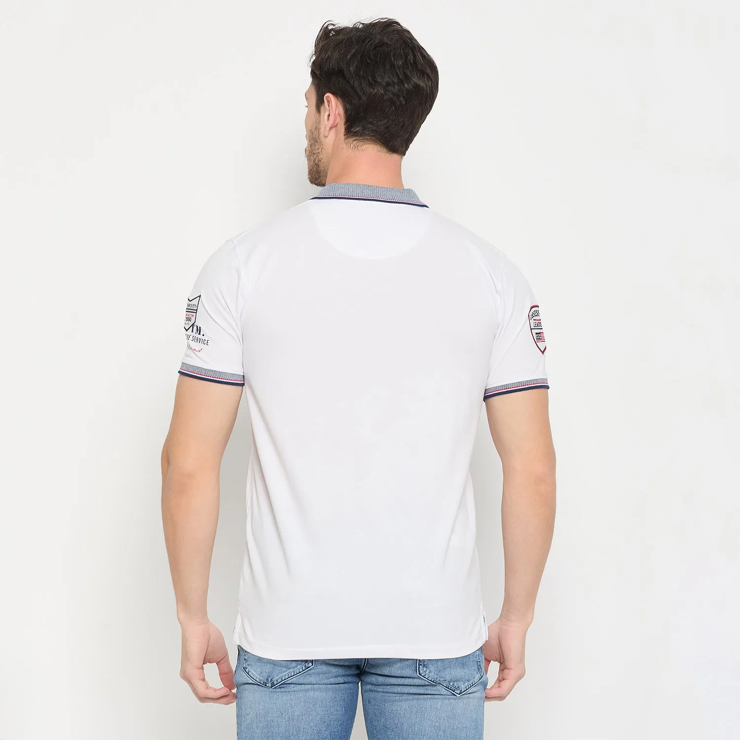 Duke Strardust Men Half Sleeve Cotton T-shirt (LF7031)