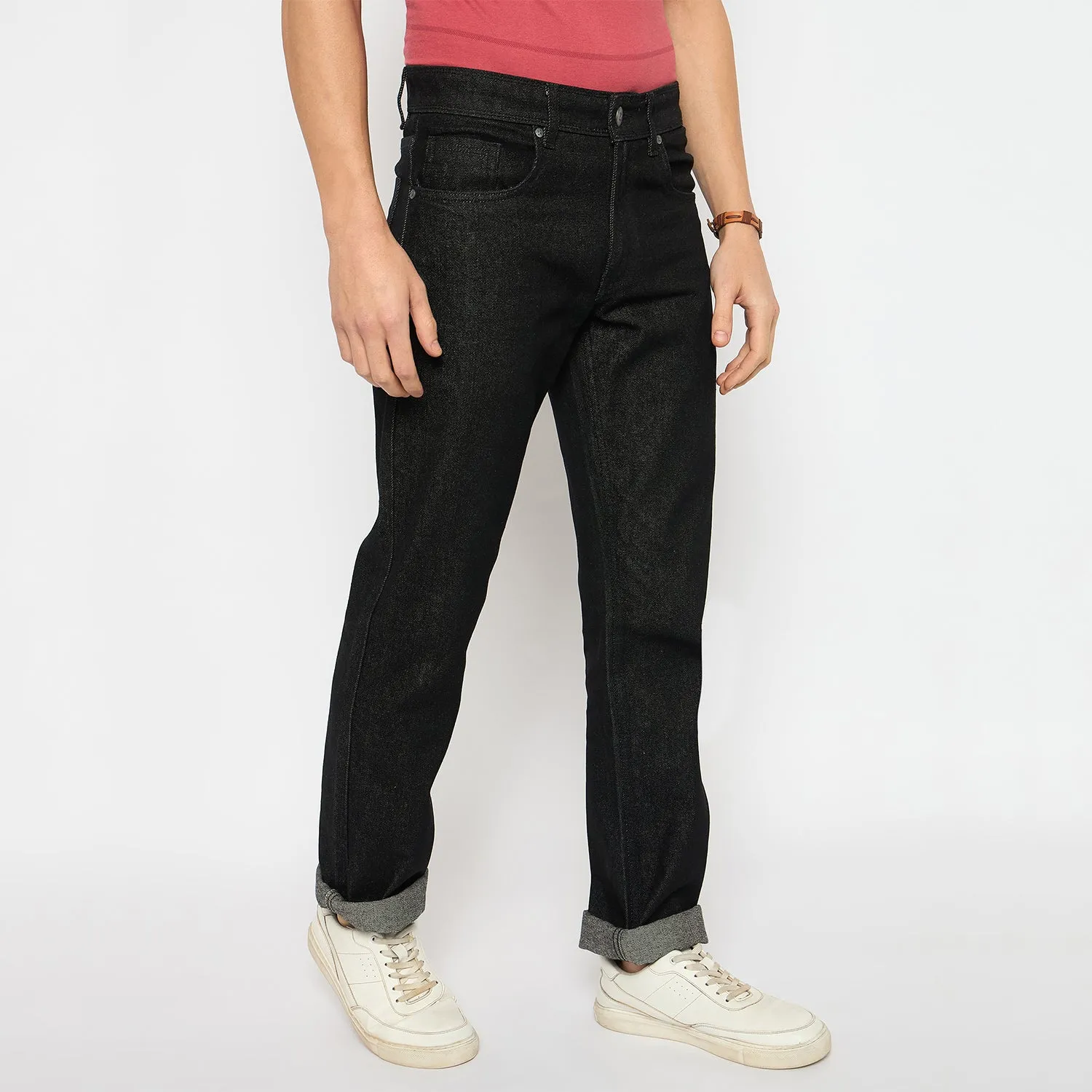 Duke Urban Men Straight Fit Stretchable Jeans (SDD5691)