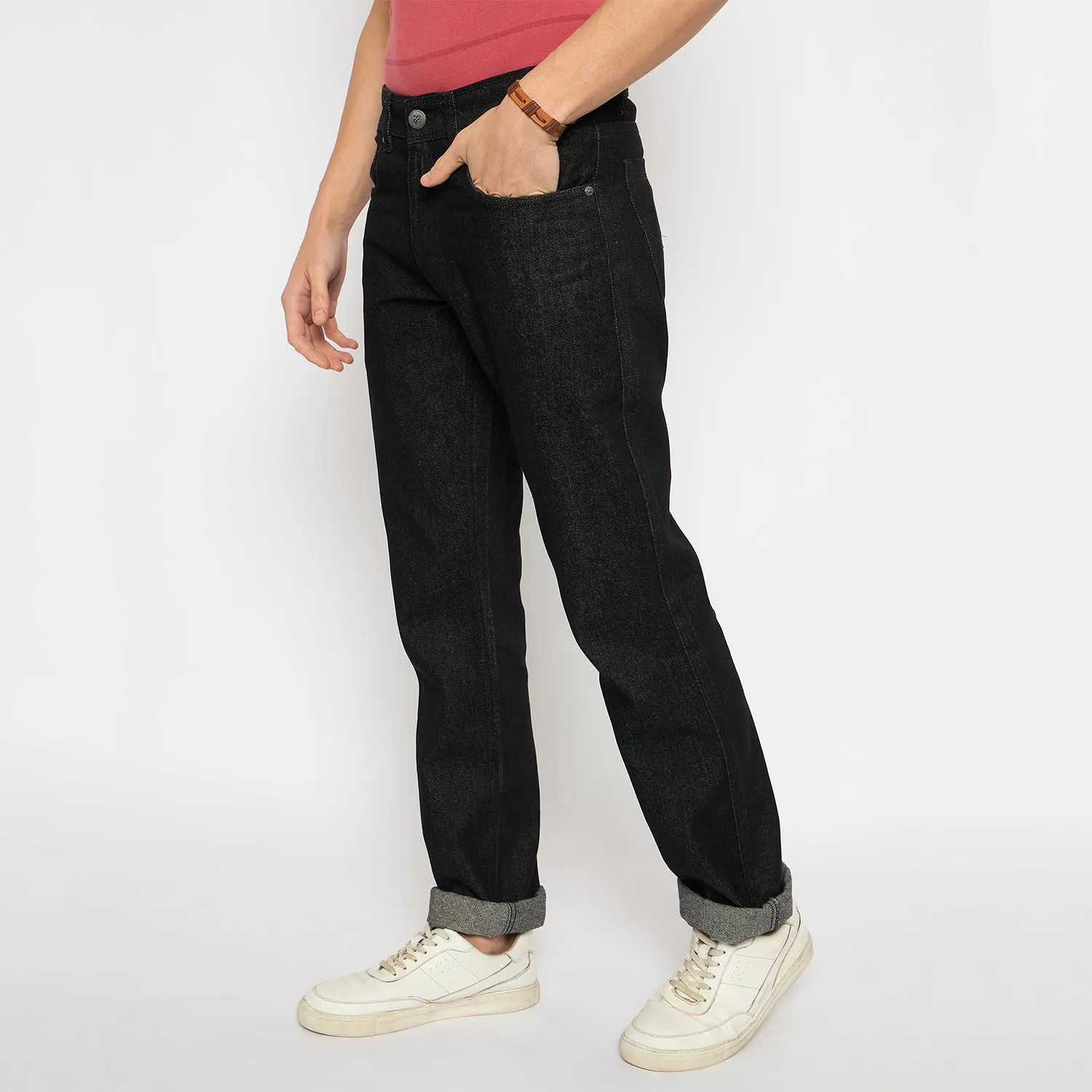 Duke Urban Men Straight Fit Stretchable Jeans (SDD5691)