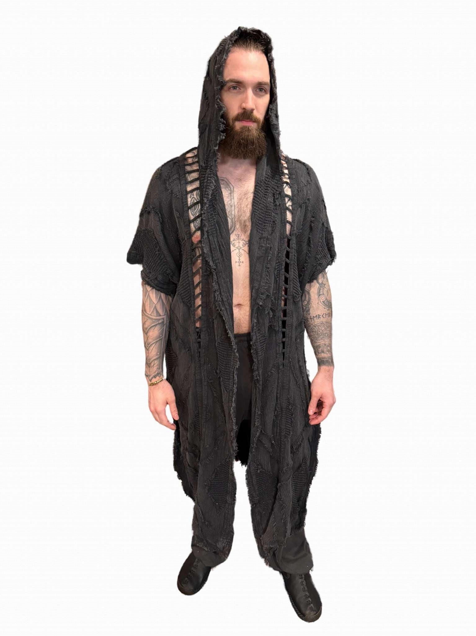 Detachable Layers Convertible Style Dunara  Cloak