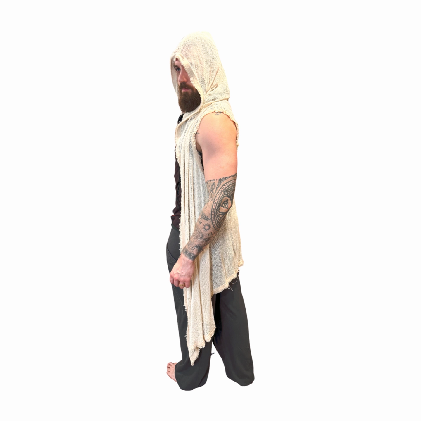 ReinforcedArmholes Dune Drape Vest