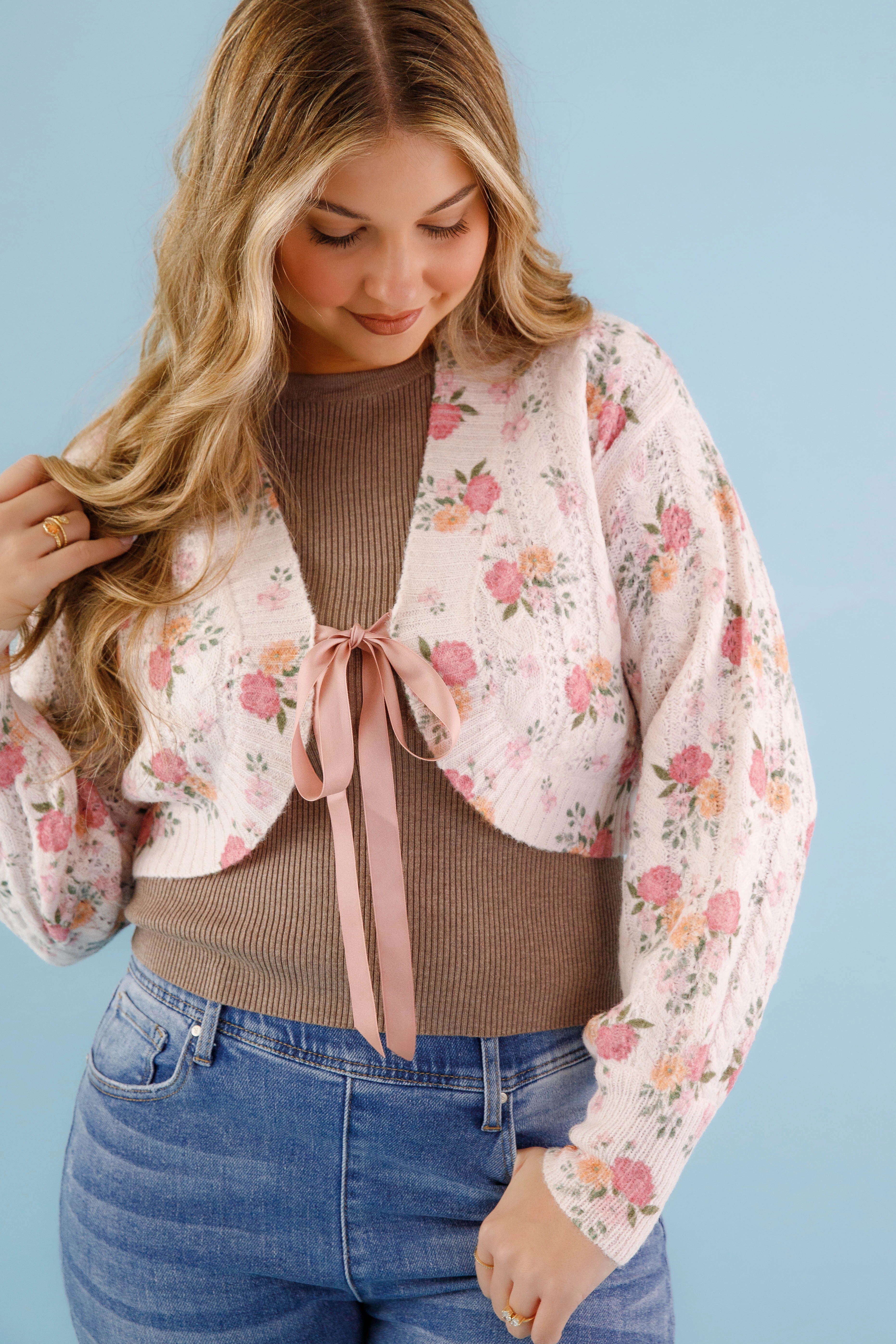 You And I Cardigan-Pink Ventilated Side Panels
