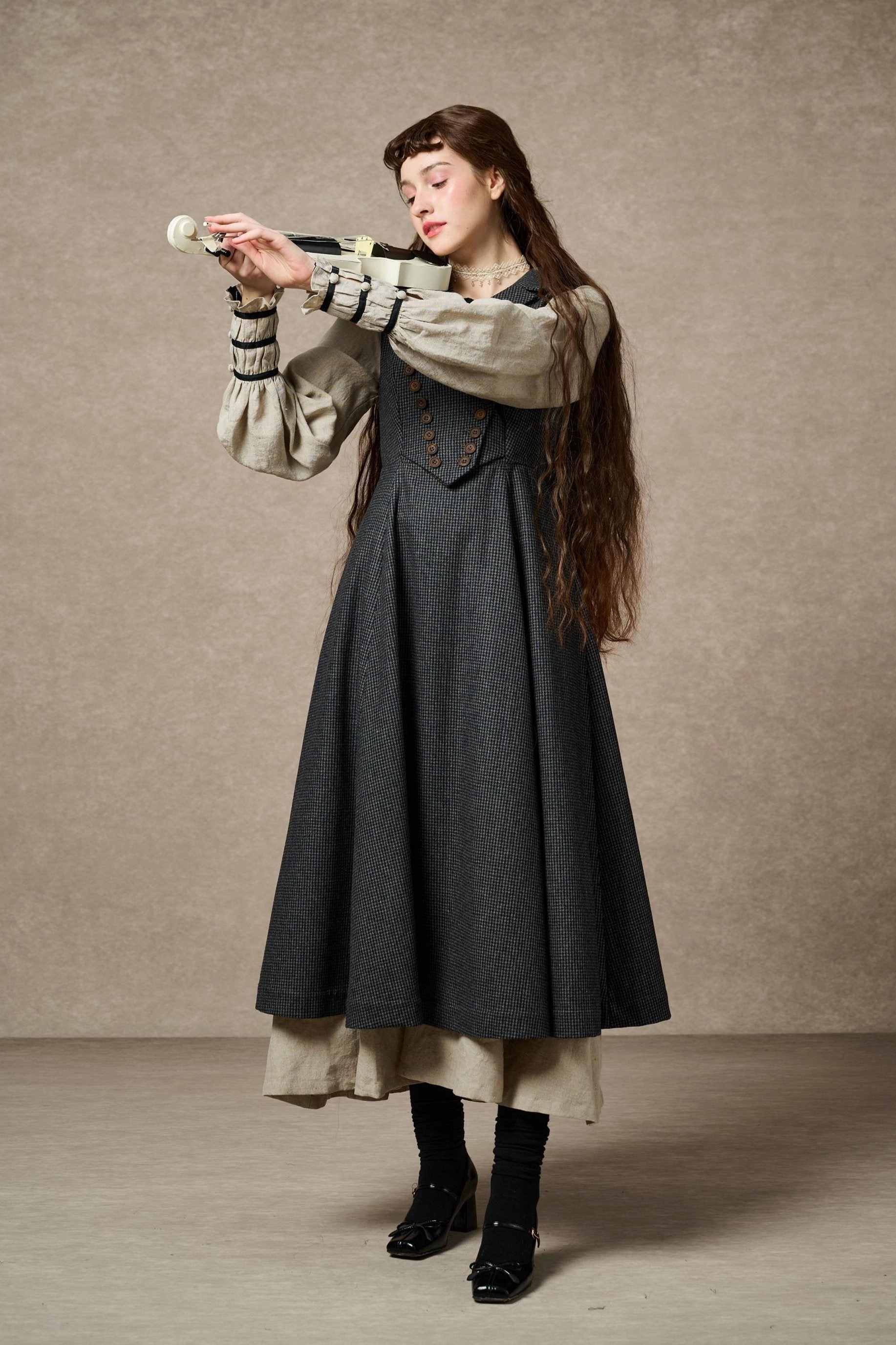 Premium Look Helen 17| Vintage wool dress