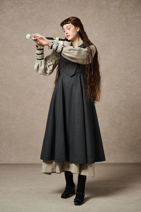 Helen 17| Vintage wool dress Flexible Layer Fit