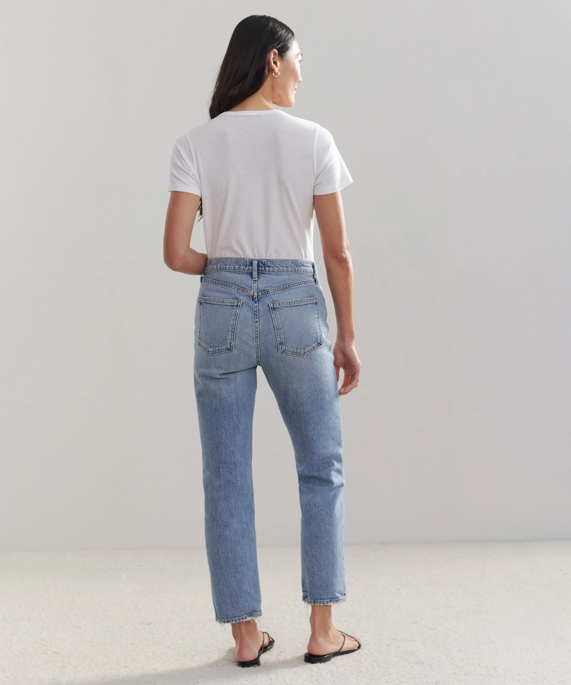 Essential Comfort Wear Skinny Fit High Rise Stovepipe Jean