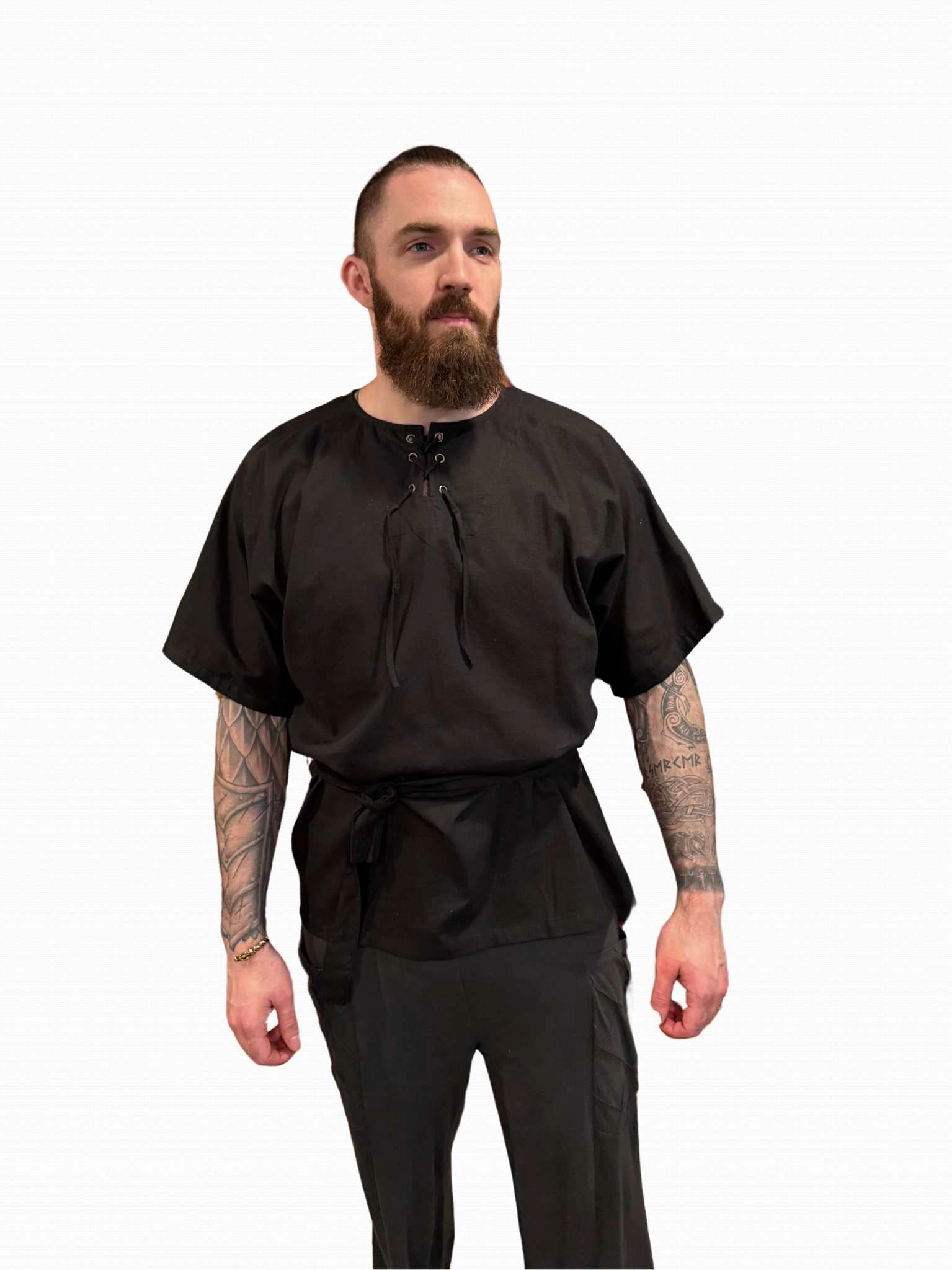 Relaxed Crew Neck Opening All-Purpose Wear Robin Tunic V3