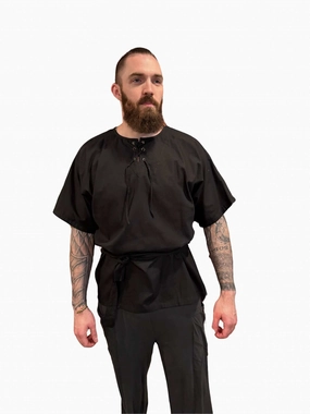 Relaxed Crew Neck Opening All-Purpose Wear Robin Tunic V3