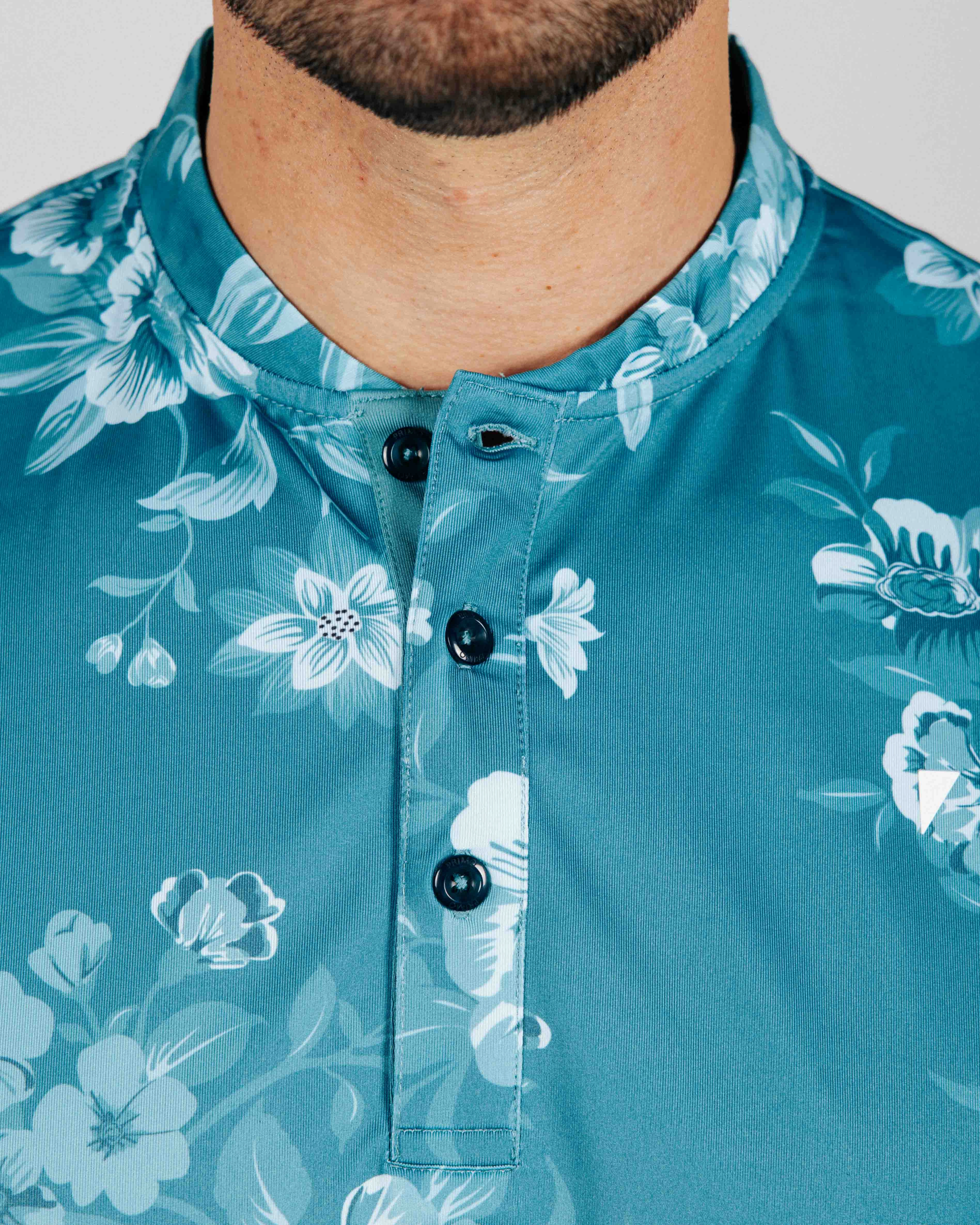 SeamFreeShoulder Flatlock Seams Dusk Bloom Blade Polo